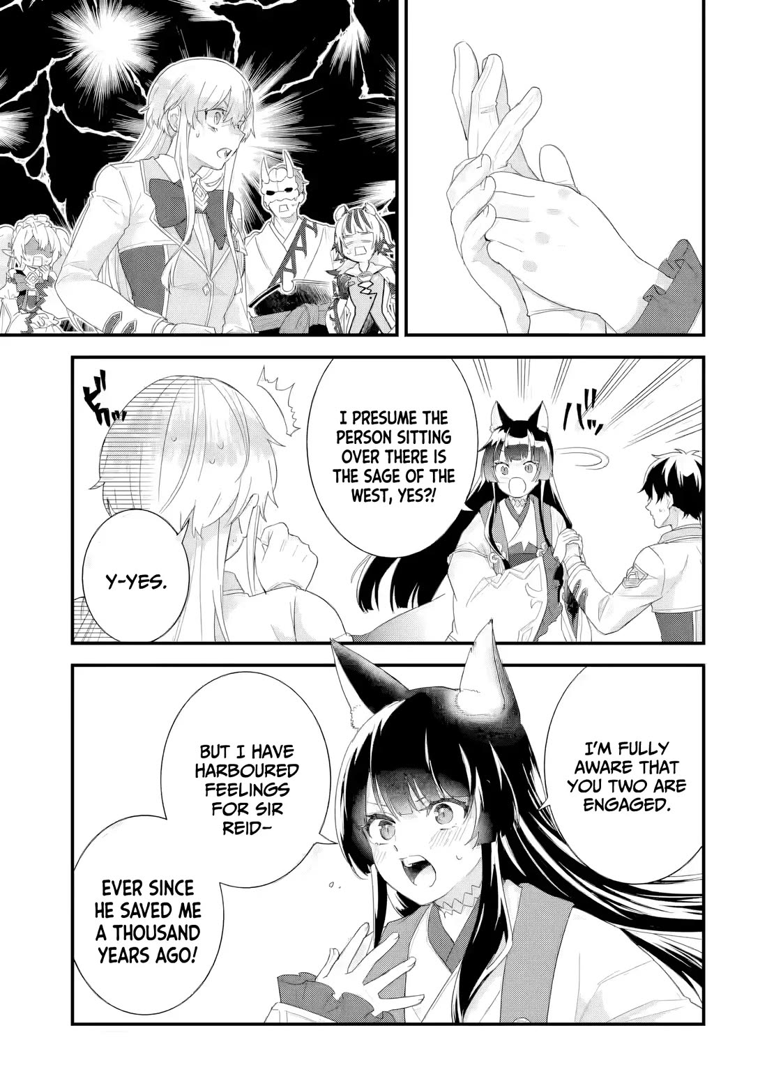The Reincarnated Marriage of a Hero and a Sage: After Becoming Engaged to a Former Rival, We Became the Strongest Couple Chapter 35 page 6 - Chapter 35: Love rival