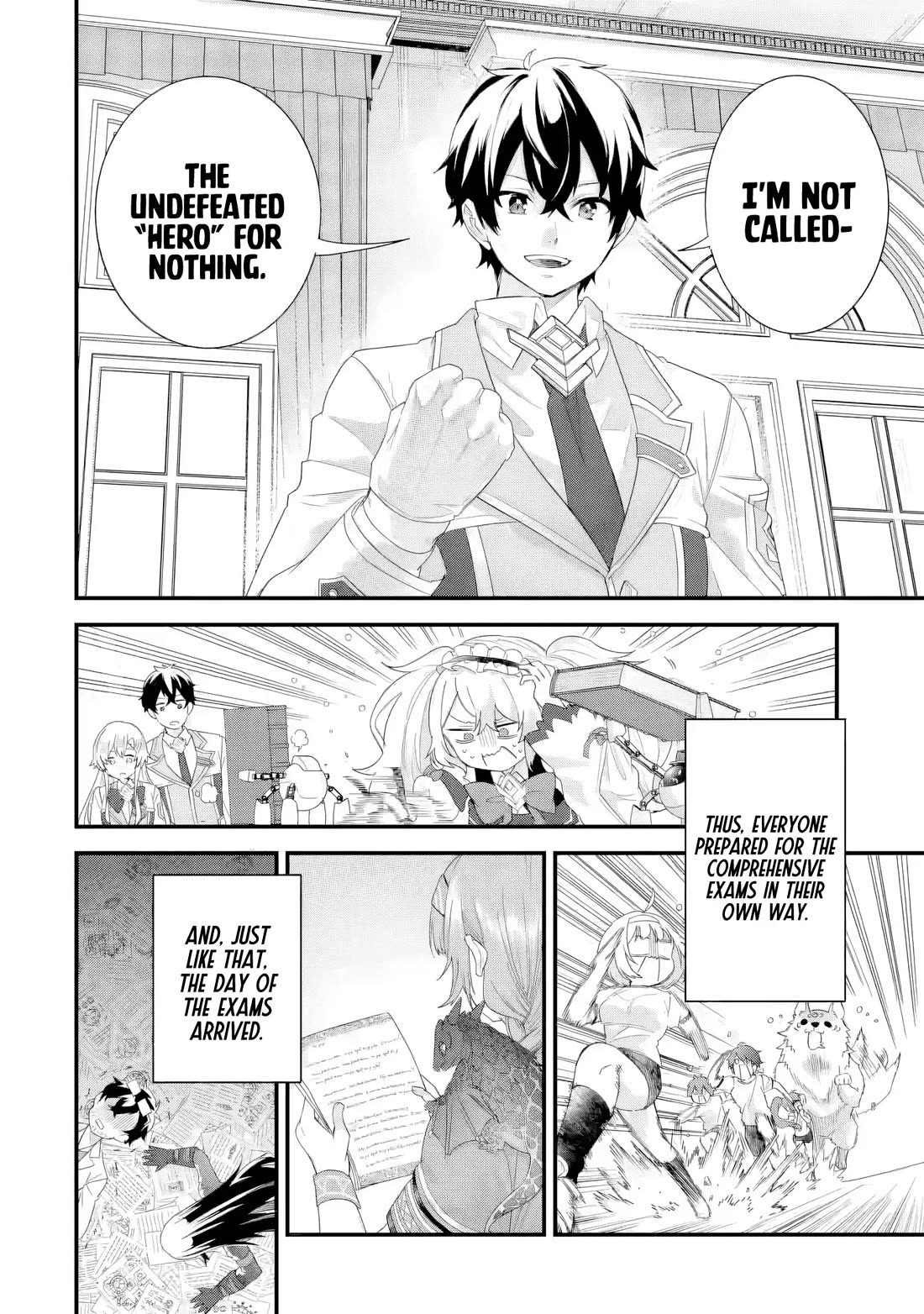 The Reincarnated Marriage of a Hero and a Sage: After Becoming Engaged to a Former Rival, We Became the Strongest Couple Chapter 36 page 11 - Chapter 36: Comprehensive exam, begin!