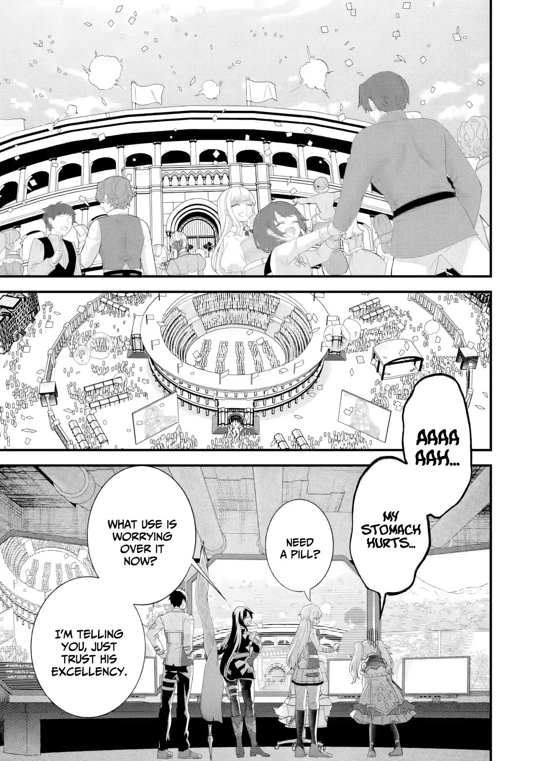 The Reincarnated Marriage of a Hero and a Sage: After Becoming Engaged to a Former Rival, We Became the Strongest Couple Chapter 36 page 12 - Chapter 36: Comprehensive exam, begin!
