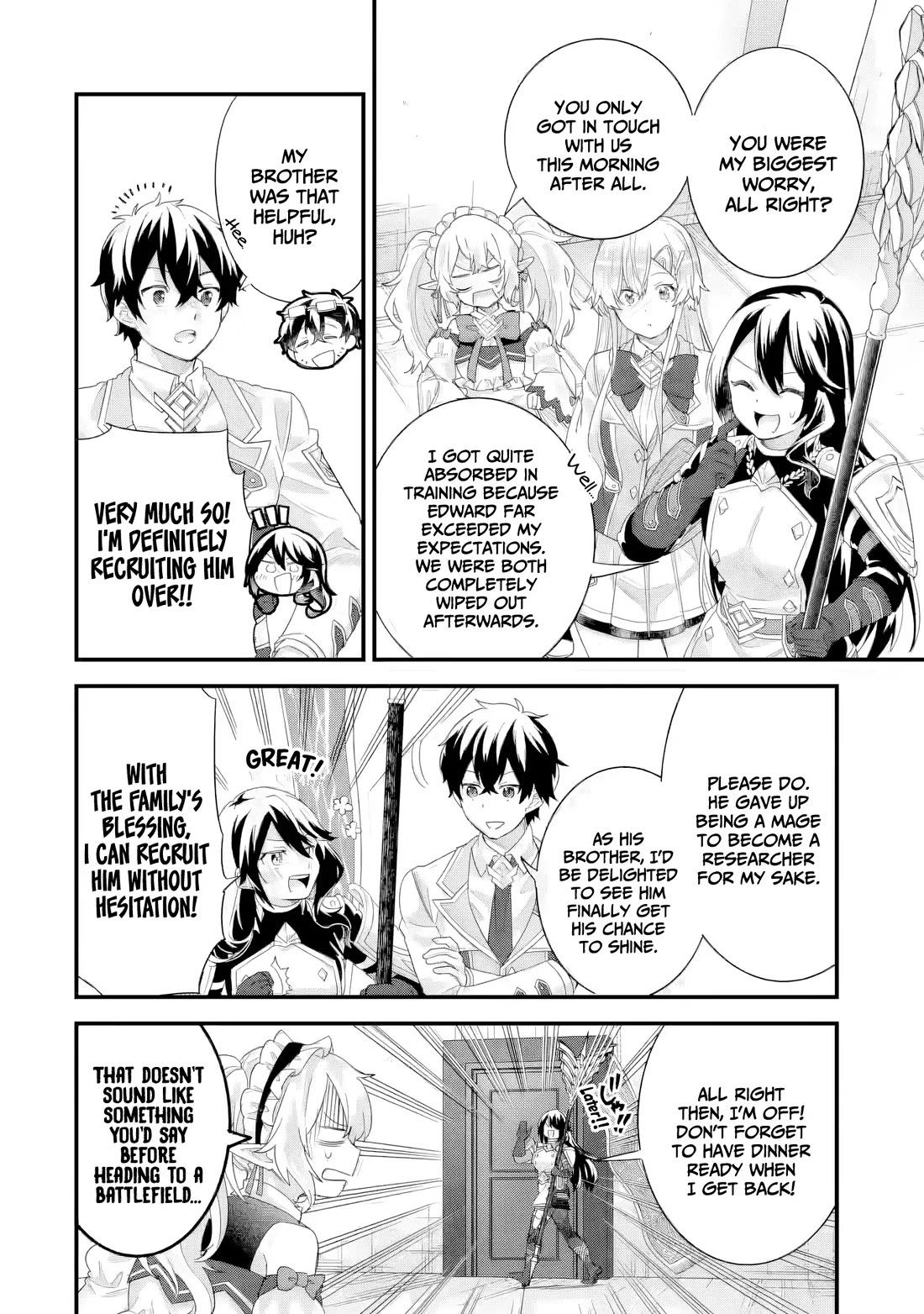 The Reincarnated Marriage of a Hero and a Sage: After Becoming Engaged to a Former Rival, We Became the Strongest Couple Chapter 36 page 13 - Chapter 36: Comprehensive exam, begin!