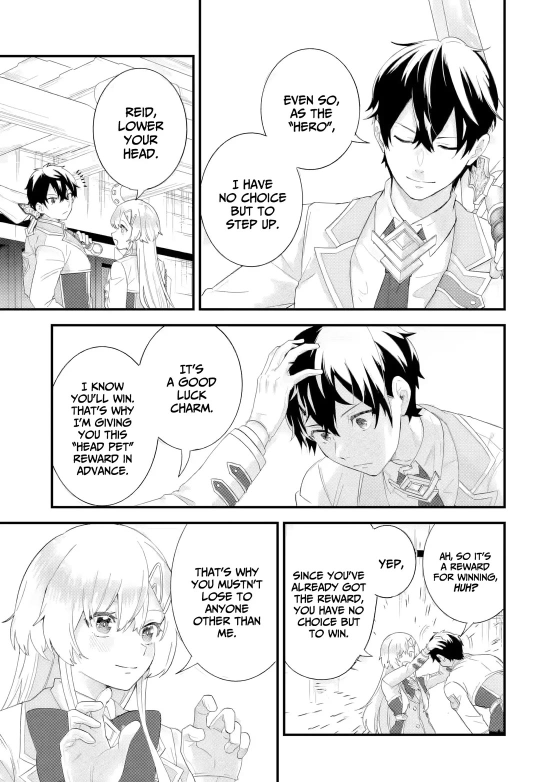 The Reincarnated Marriage of a Hero and a Sage: After Becoming Engaged to a Former Rival, We Became the Strongest Couple Chapter 36 page 20 - Chapter 36: Comprehensive exam, begin!