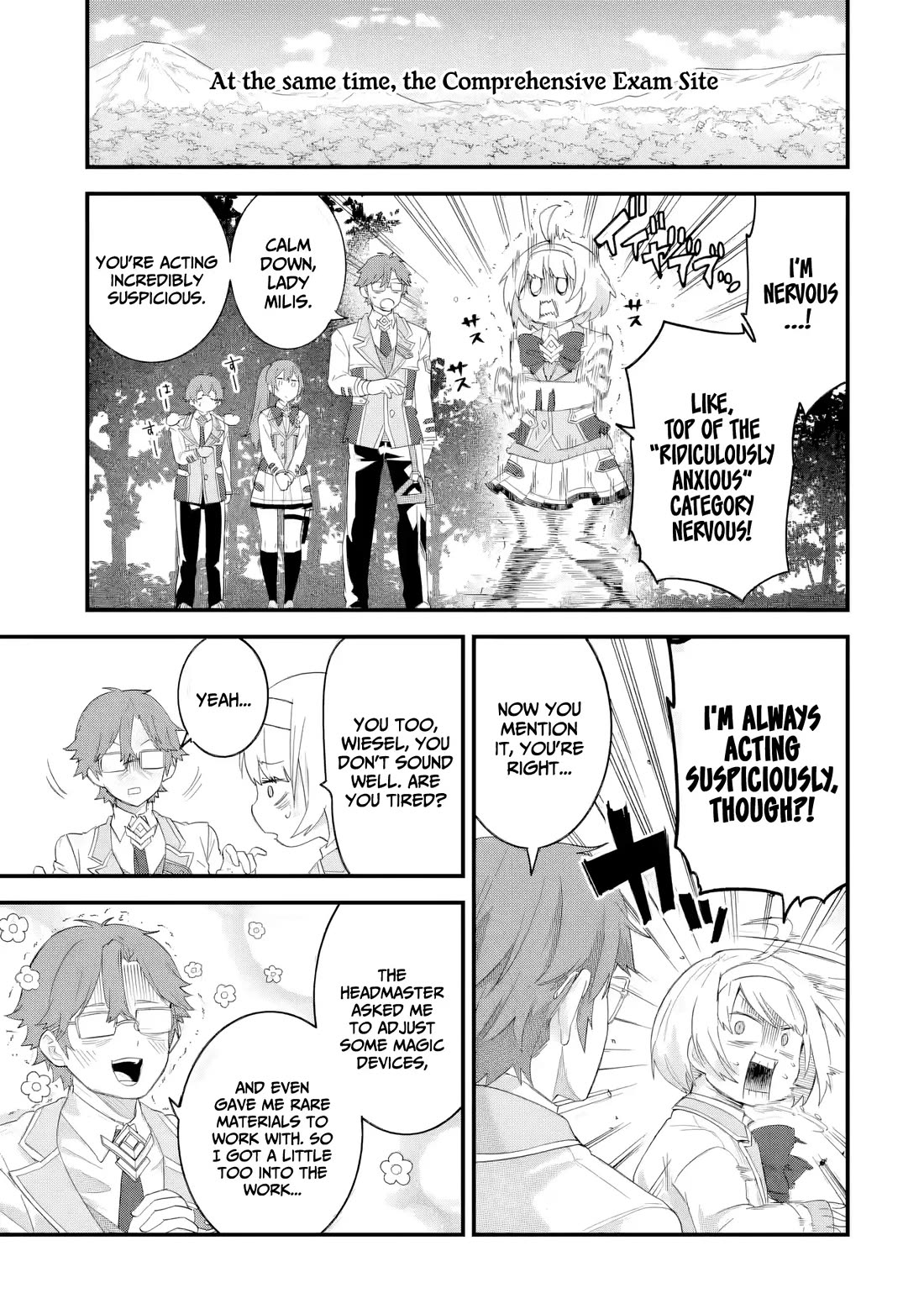 The Reincarnated Marriage of a Hero and a Sage: After Becoming Engaged to a Former Rival, We Became the Strongest Couple Chapter 36 page 30 - Chapter 36: Comprehensive exam, begin!