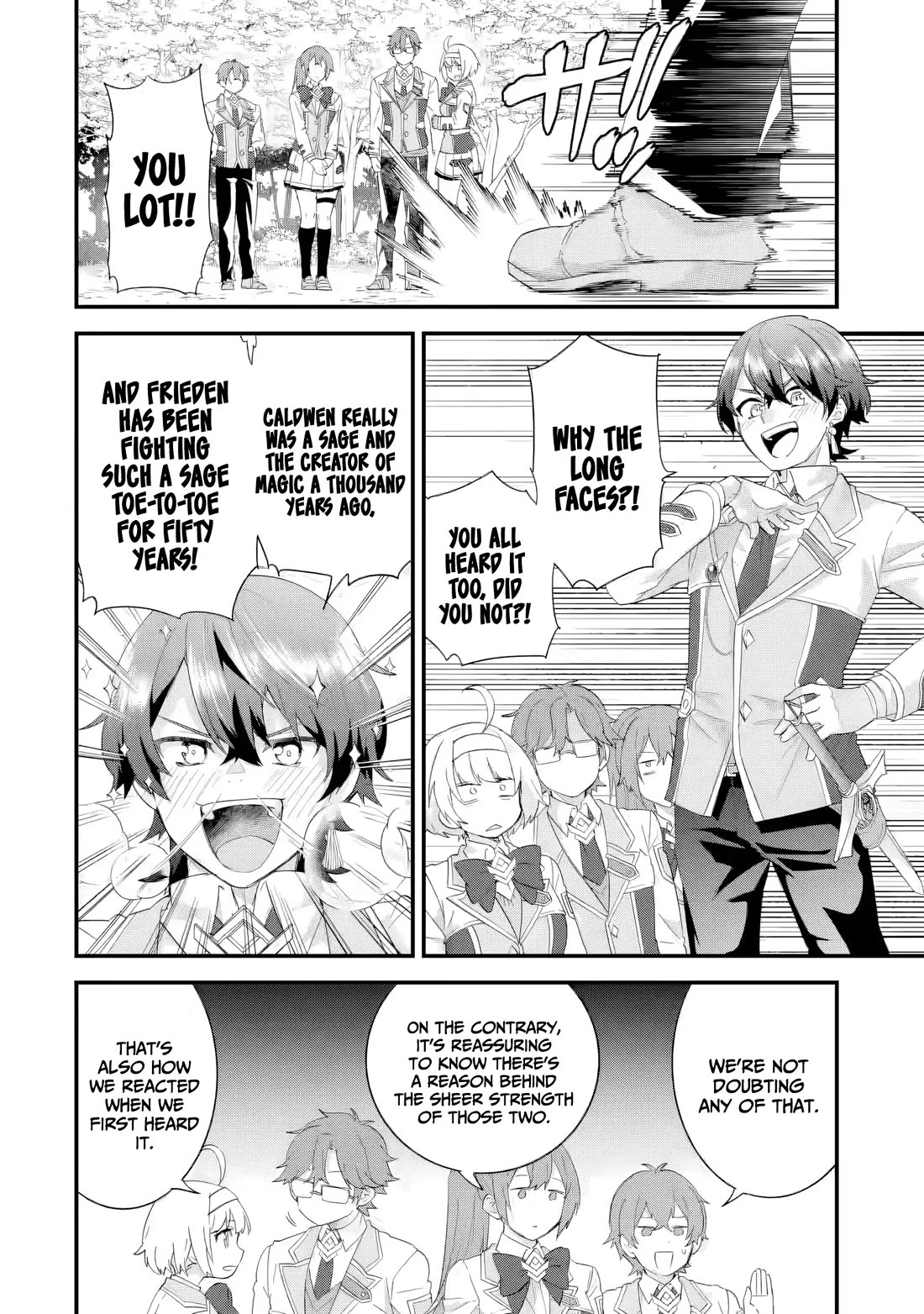 The Reincarnated Marriage of a Hero and a Sage: After Becoming Engaged to a Former Rival, We Became the Strongest Couple Chapter 36 page 31 - Chapter 36: Comprehensive exam, begin!
