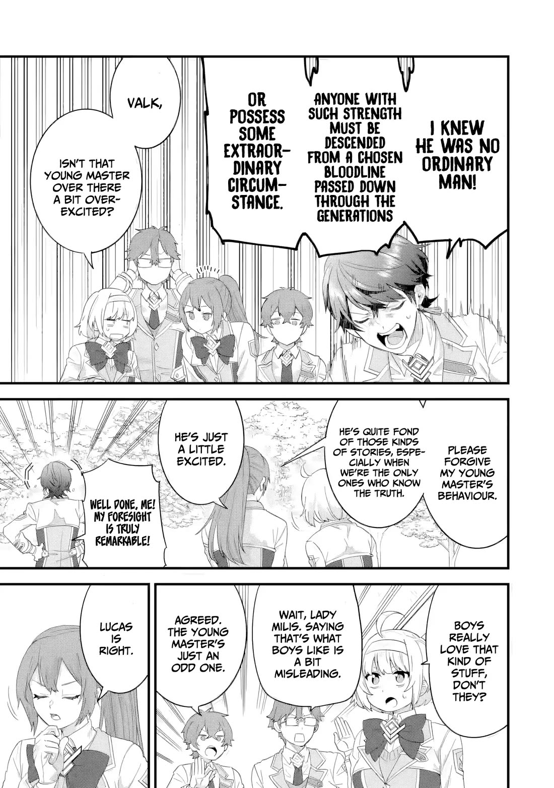 The Reincarnated Marriage of a Hero and a Sage: After Becoming Engaged to a Former Rival, We Became the Strongest Couple Chapter 36 page 32 - Chapter 36: Comprehensive exam, begin!