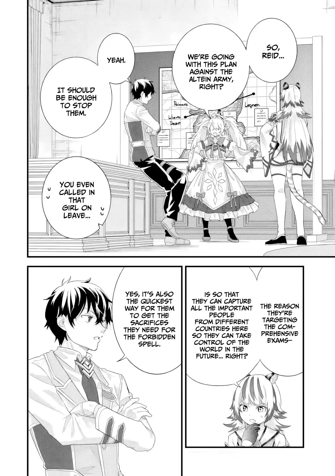 The Reincarnated Marriage of a Hero and a Sage: After Becoming Engaged to a Former Rival, We Became the Strongest Couple Chapter 36 page 7 - Chapter 36: Comprehensive exam, begin!
