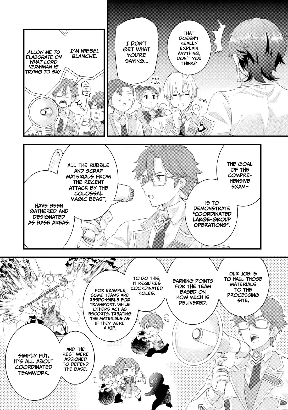The Reincarnated Marriage of a Hero and a Sage: After Becoming Engaged to a Former Rival, We Became the Strongest Couple Chapter 37 page 3 - Chapter 37: Comprehensive exam, First part