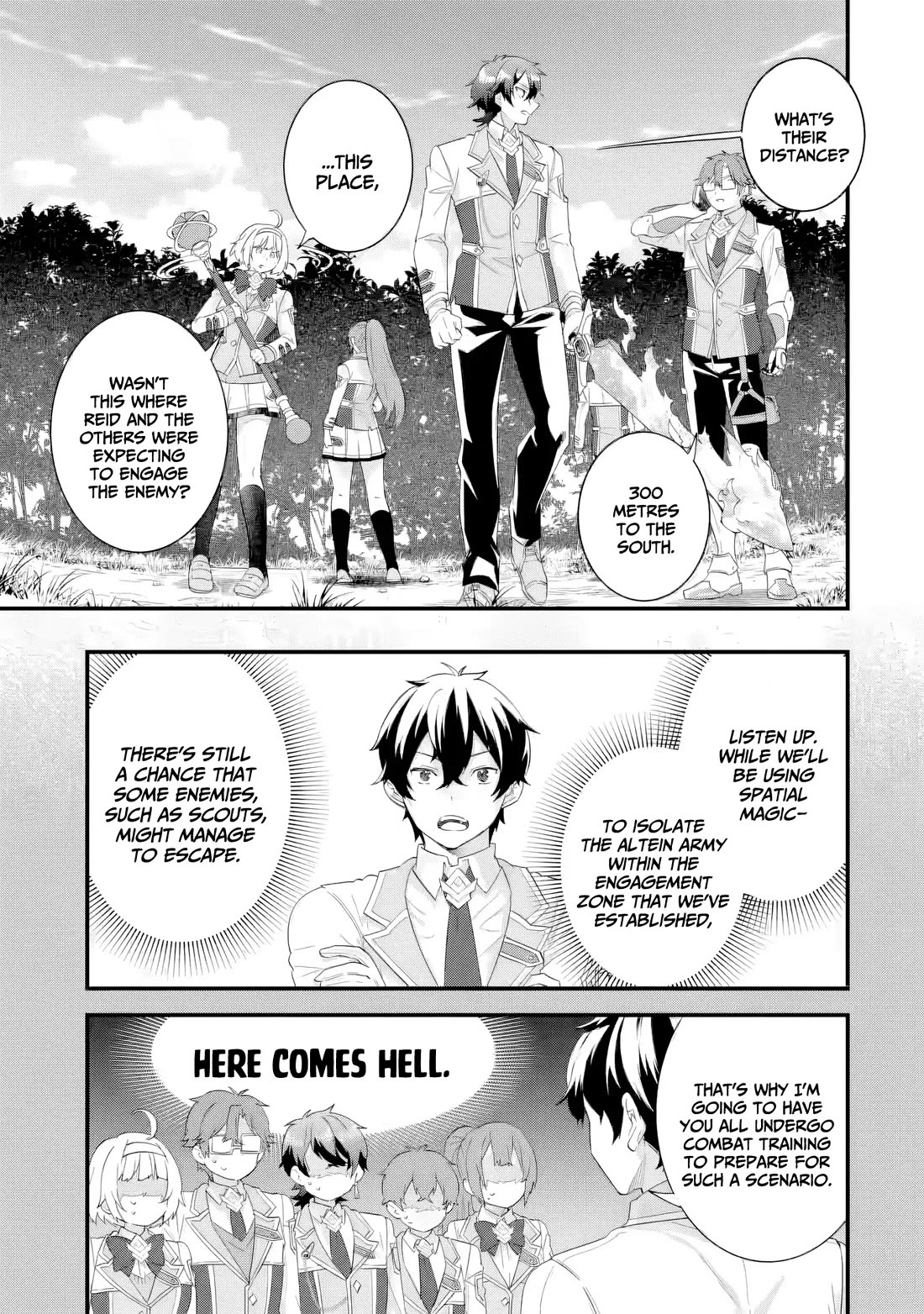 The Reincarnated Marriage of a Hero and a Sage: After Becoming Engaged to a Former Rival, We Became the Strongest Couple Chapter 37 page 35 - Chapter 37: Comprehensive exam, First part