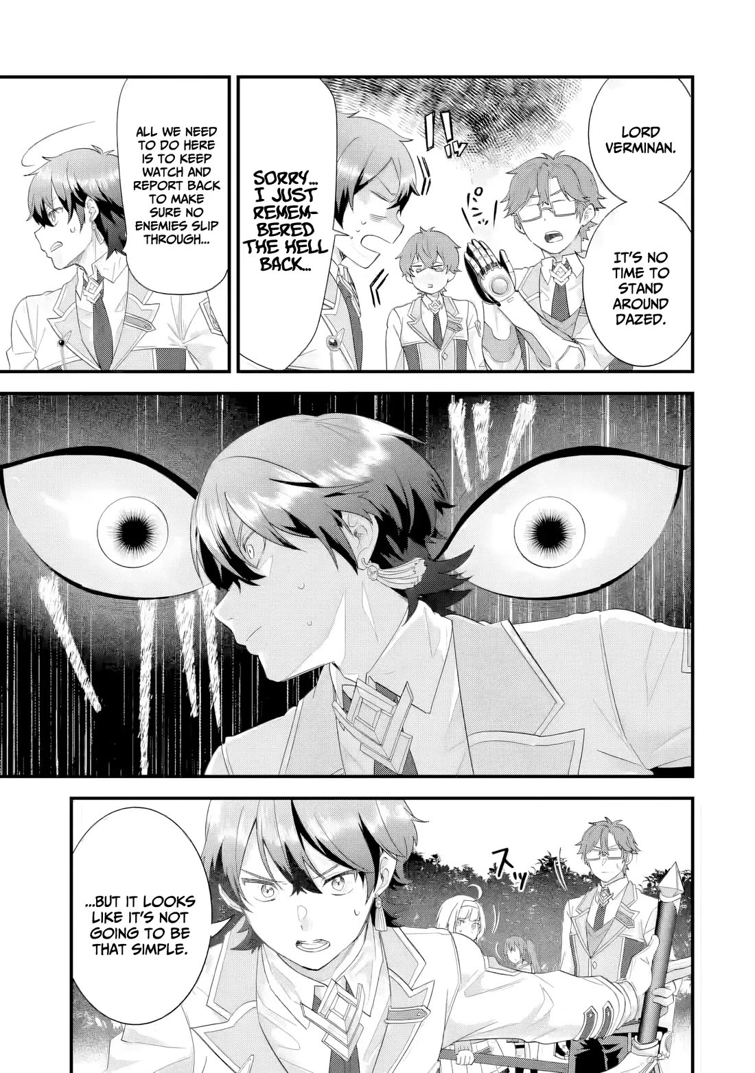 The Reincarnated Marriage of a Hero and a Sage: After Becoming Engaged to a Former Rival, We Became the Strongest Couple Chapter 37 page 37 - Chapter 37: Comprehensive exam, First part