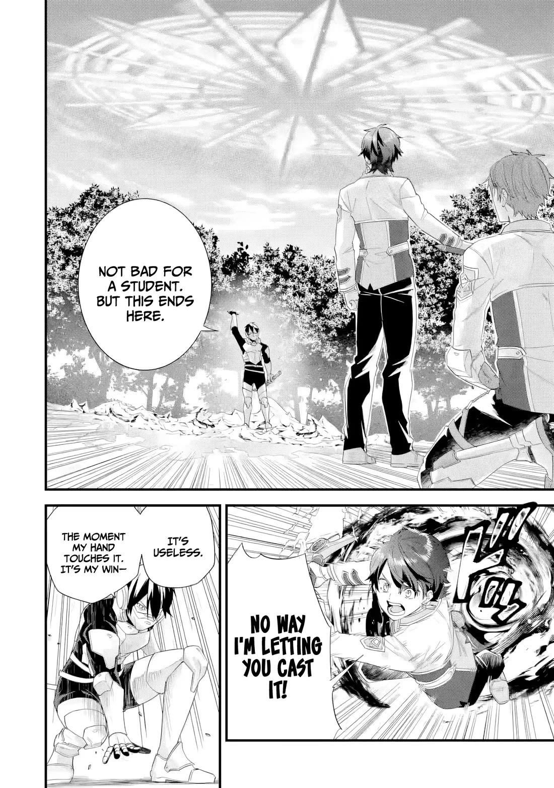 The Reincarnated Marriage of a Hero and a Sage: After Becoming Engaged to a Former Rival, We Became the Strongest Couple Chapter 38 page 21 - Chapter 38: Comprehensive exam, Last part