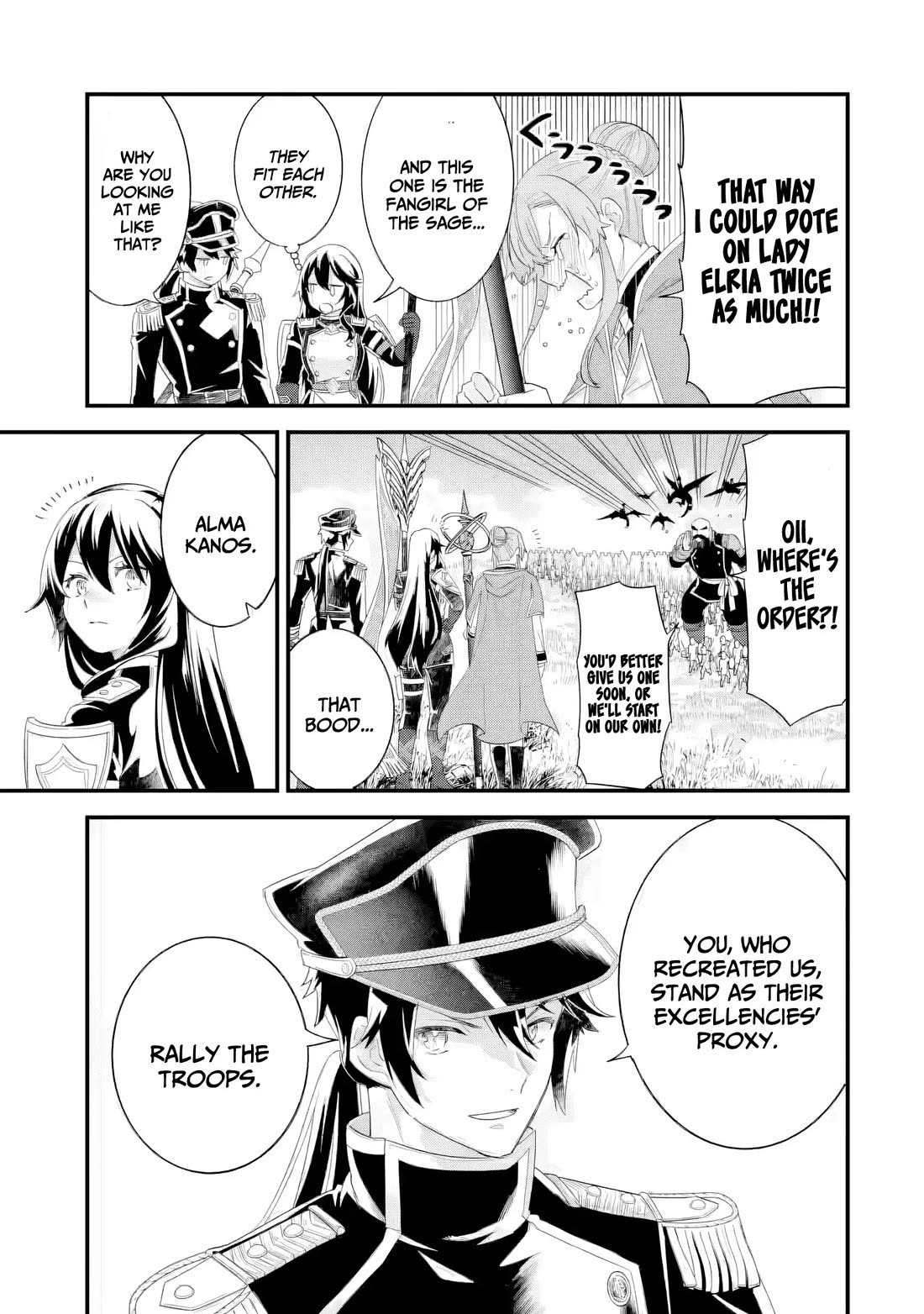 The Reincarnated Marriage of a Hero and a Sage: After Becoming Engaged to a Former Rival, We Became the Strongest Couple Chapter 38 page 35 - Chapter 38: Comprehensive exam, Last part