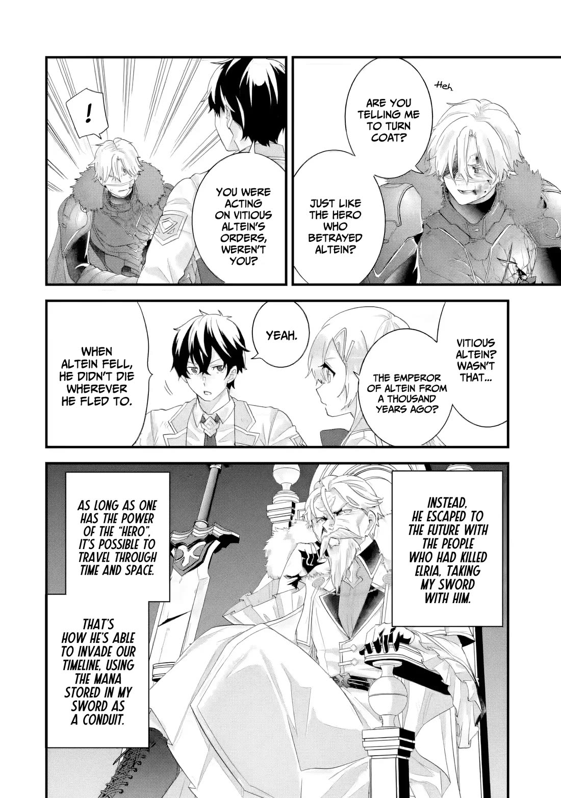 The Reincarnated Marriage of a Hero and a Sage: After Becoming Engaged to a Former Rival, We Became the Strongest Couple Chapter 39 page 30 - Chapter 39: Hero vs Hero