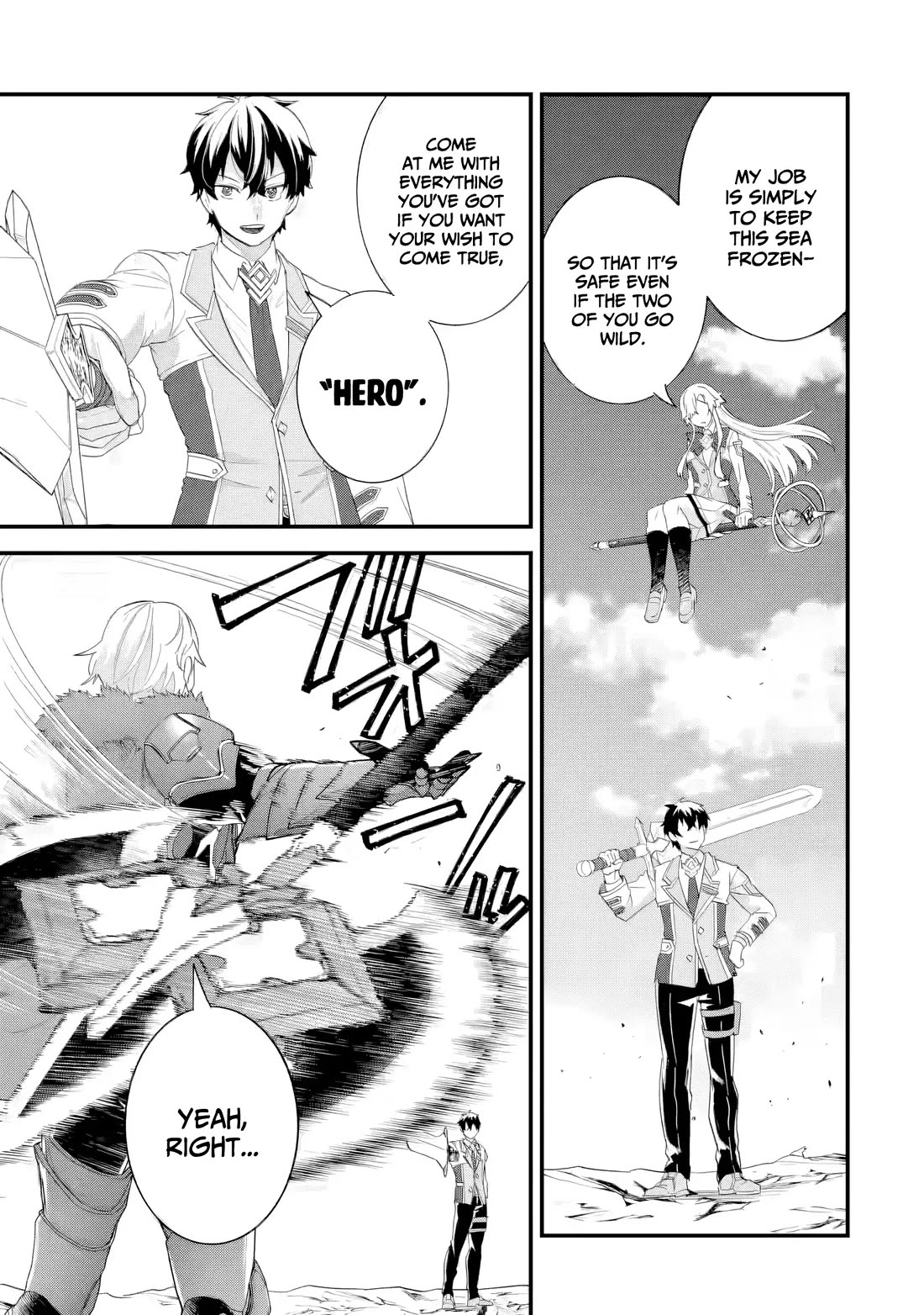 The Reincarnated Marriage of a Hero and a Sage: After Becoming Engaged to a Former Rival, We Became the Strongest Couple Chapter 39 page 8 - Chapter 39: Hero vs Hero