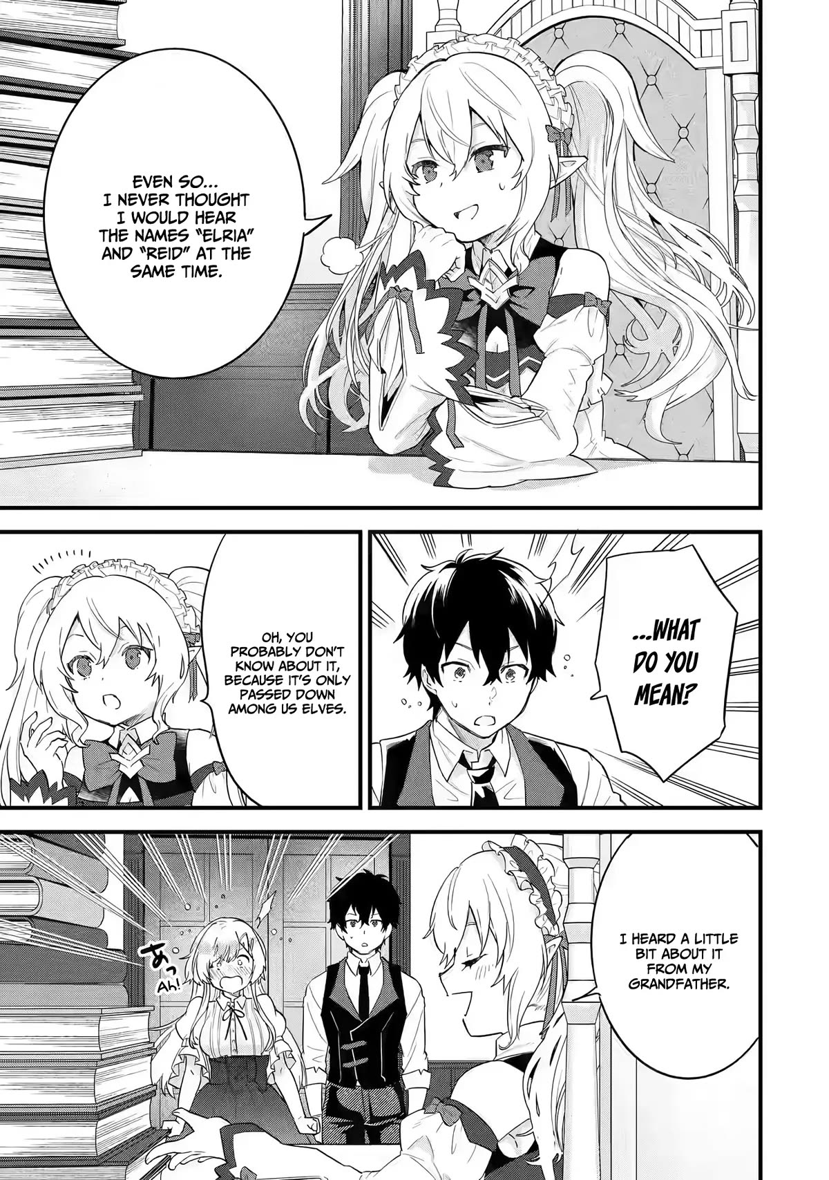 The Reincarnated Marriage of a Hero and a Sage: After Becoming Engaged to a Former Rival, We Became the Strongest Couple Chapter 4 page 34 - Chapter 4