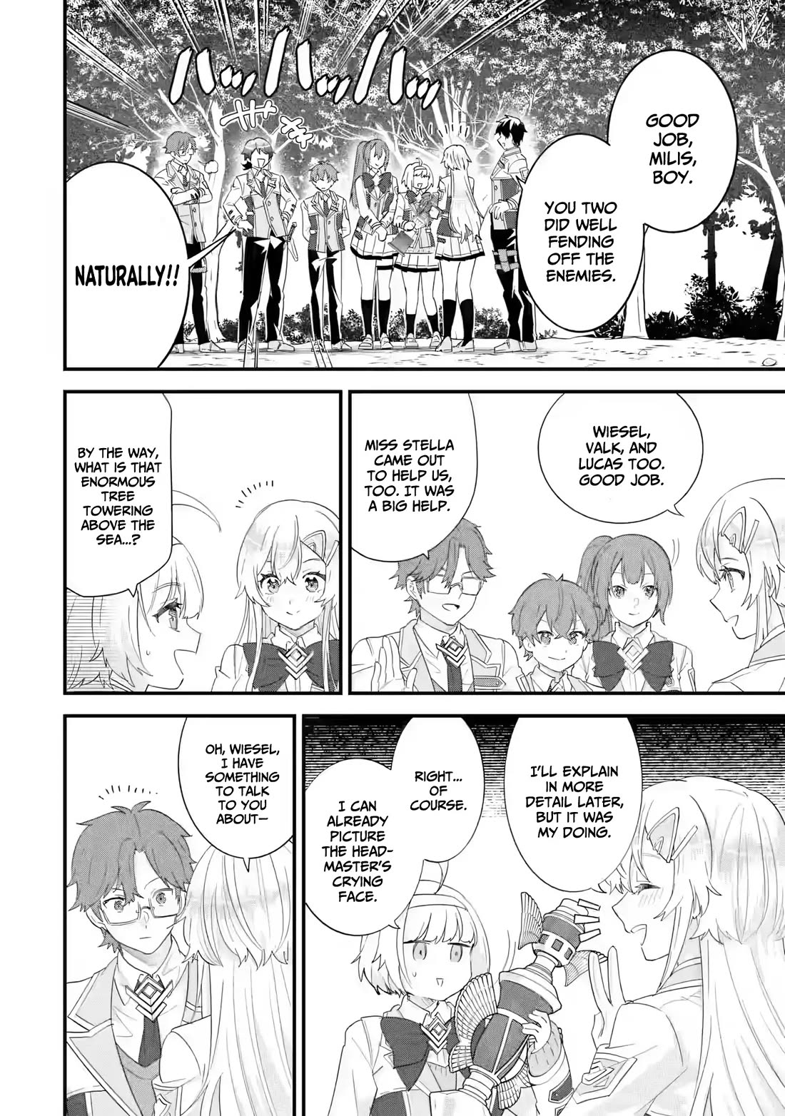 The Reincarnated Marriage of a Hero and a Sage: After Becoming Engaged to a Former Rival, We Became the Strongest Couple Chapter 40 page 31 - Chapter 40: Golden World Tree