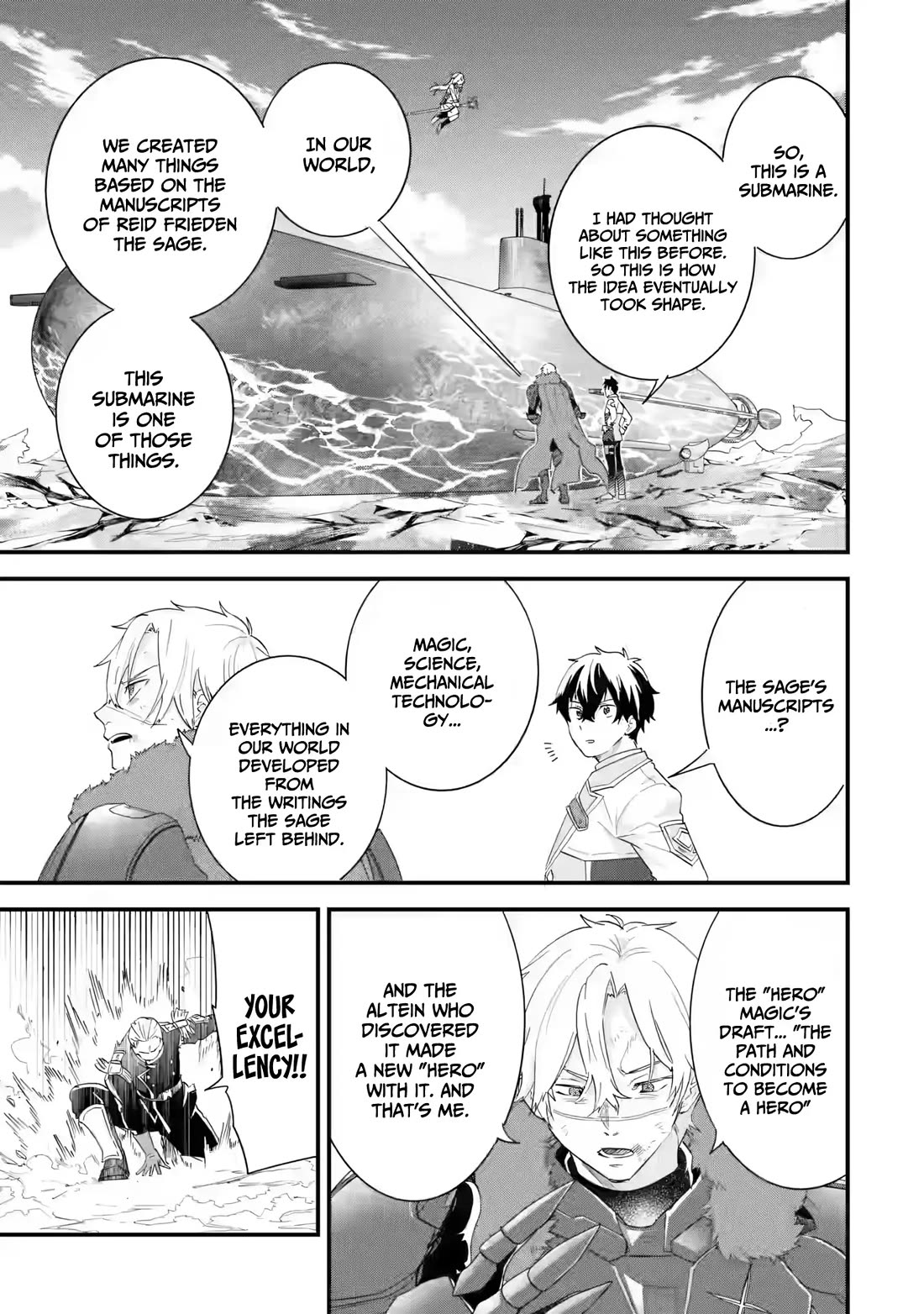 The Reincarnated Marriage of a Hero and a Sage: After Becoming Engaged to a Former Rival, We Became the Strongest Couple Chapter 40 page 4 - Chapter 40: Golden World Tree