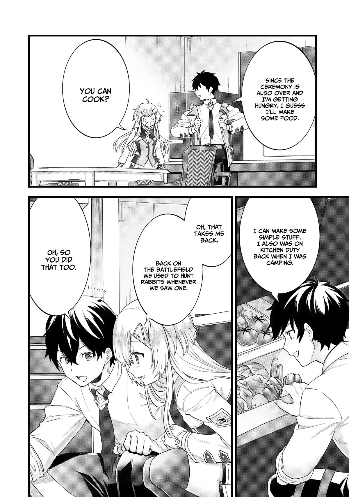 The Reincarnated Marriage of a Hero and a Sage: After Becoming Engaged to a Former Rival, We Became the Strongest Couple Chapter 5 page 21 - Chapter 5