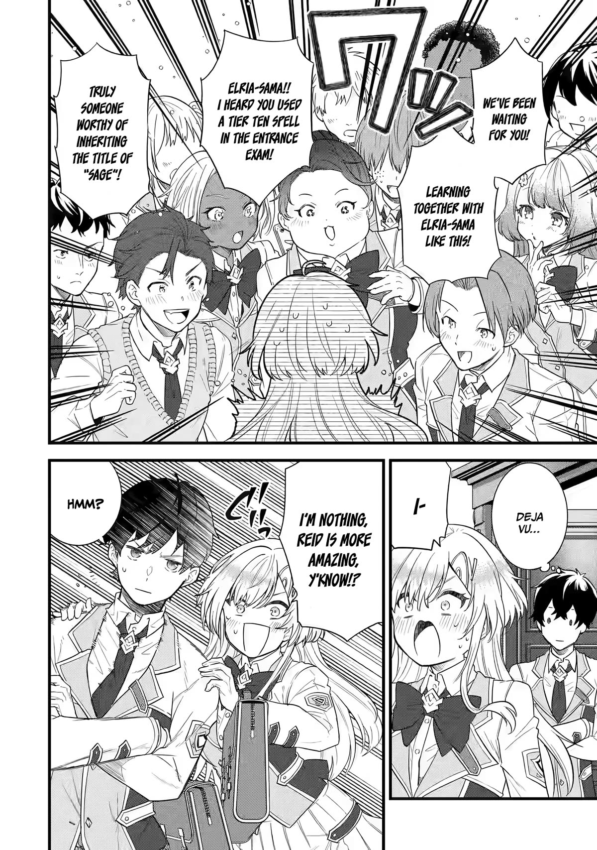 The Reincarnated Marriage of a Hero and a Sage: After Becoming Engaged to a Former Rival, We Became the Strongest Couple Chapter 6 page 14 - Chapter 6: The hero and the sage and the young ones