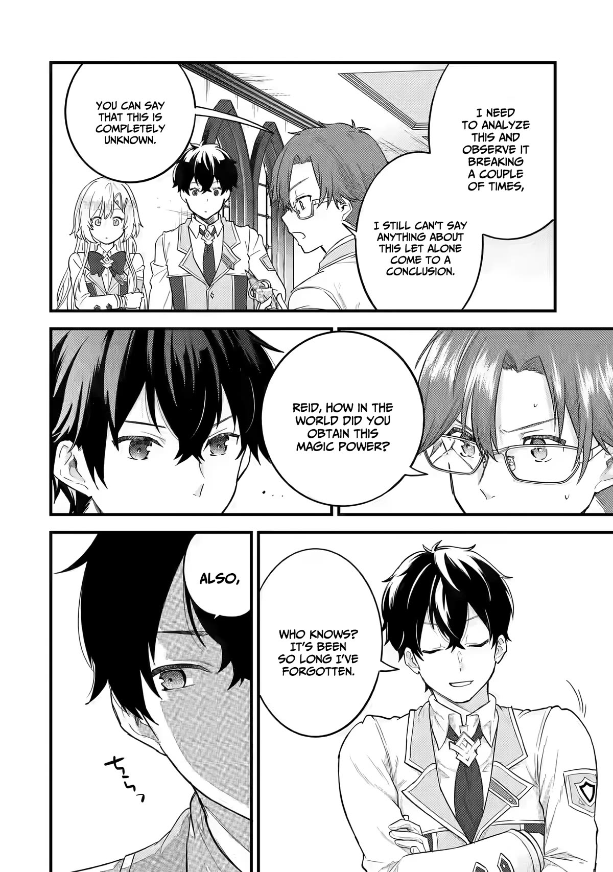 The Reincarnated Marriage of a Hero and a Sage: After Becoming Engaged to a Former Rival, We Became the Strongest Couple Chapter 6 page 32 - Chapter 6: The hero and the sage and the young ones