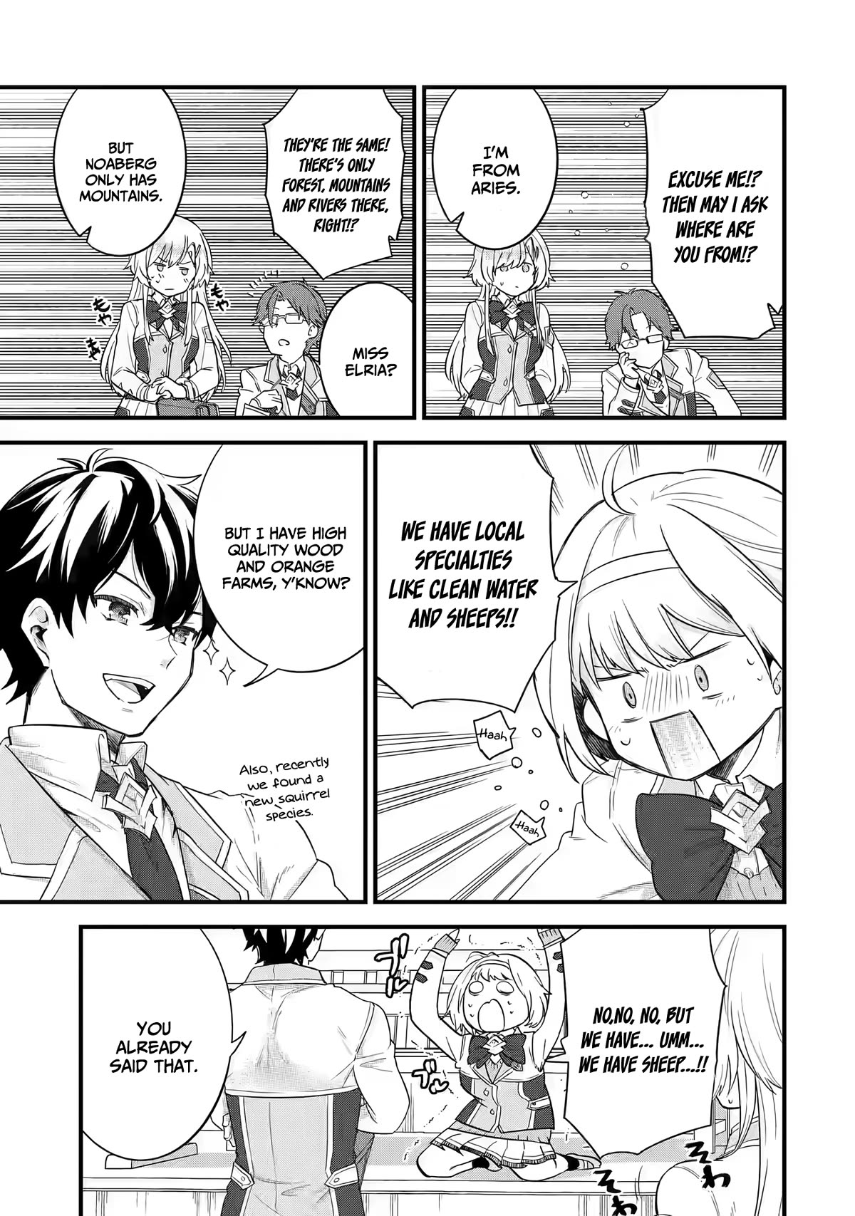 The Reincarnated Marriage of a Hero and a Sage: After Becoming Engaged to a Former Rival, We Became the Strongest Couple Chapter 6 page 37 - Chapter 6: The hero and the sage and the young ones