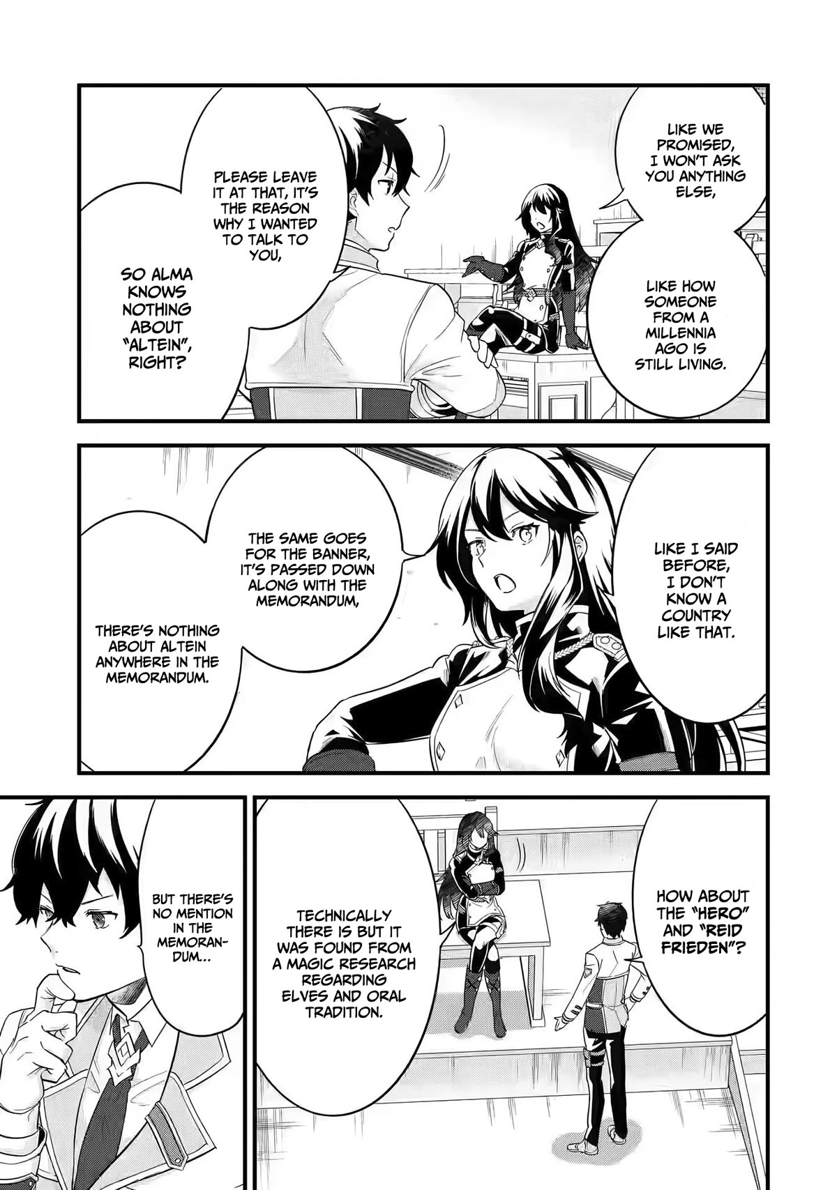 The Reincarnated Marriage of a Hero and a Sage: After Becoming Engaged to a Former Rival, We Became the Strongest Couple Chapter 8 page 22 - Chapter 8: Gift