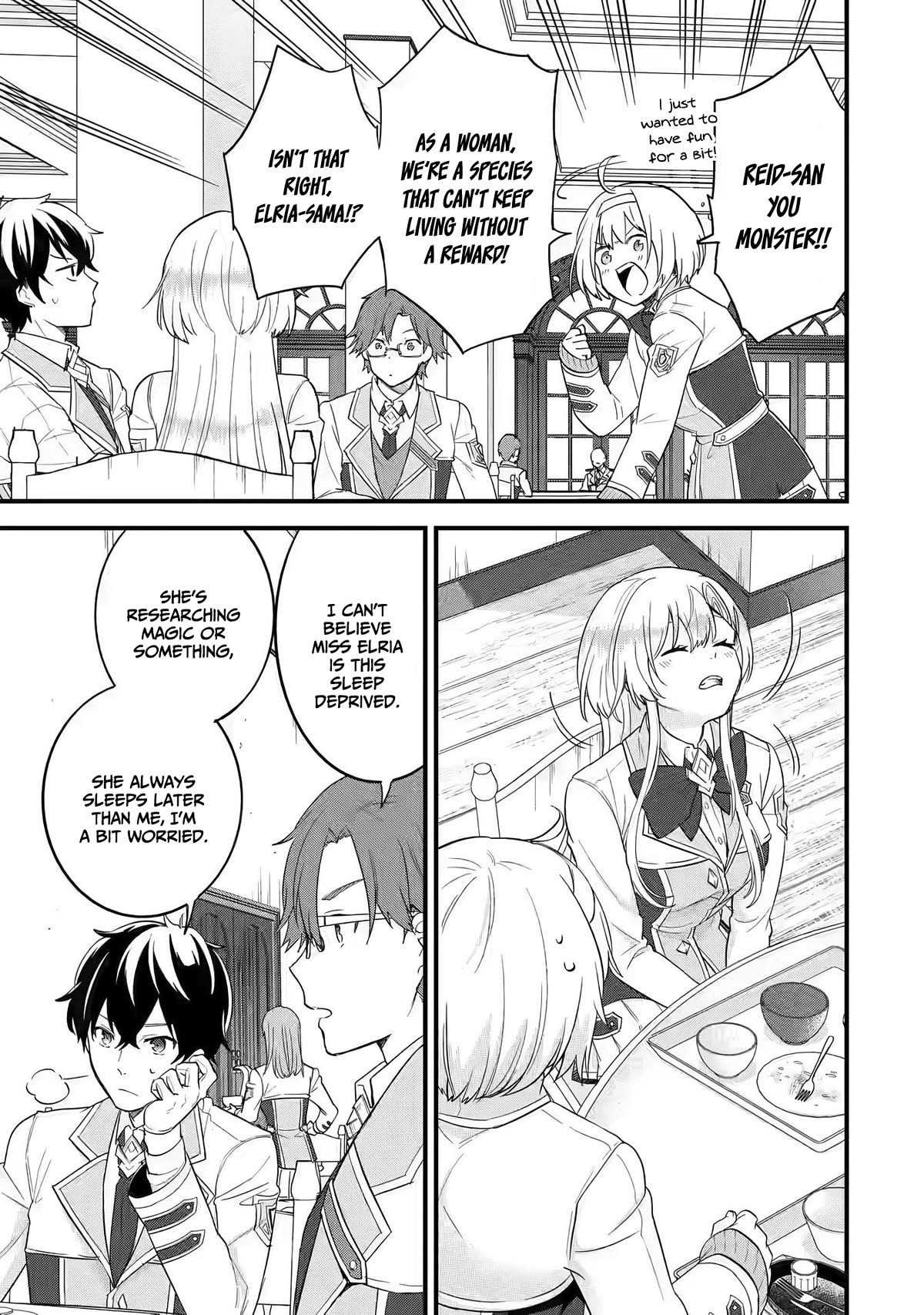 The Reincarnated Marriage of a Hero and a Sage: After Becoming Engaged to a Former Rival, We Became the Strongest Couple Chapter 8 page 28 - Chapter 8: Gift