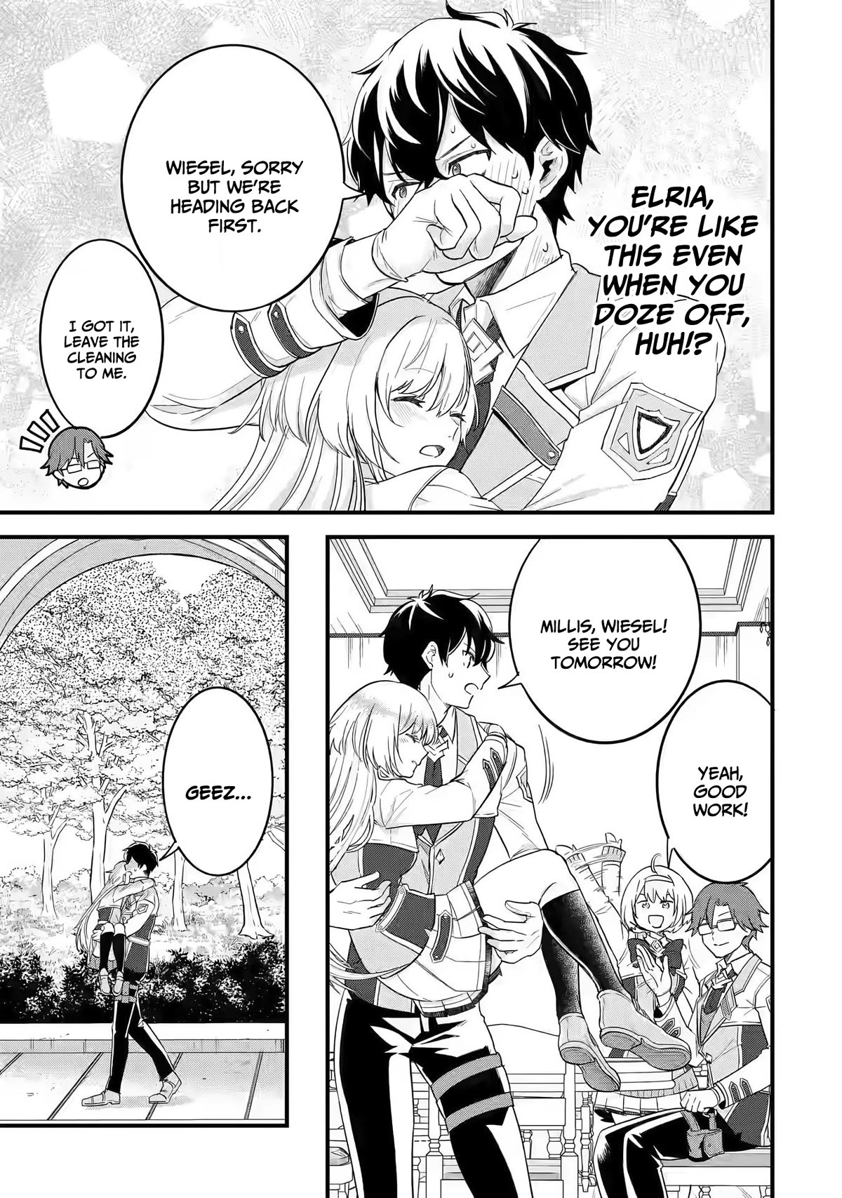 The Reincarnated Marriage of a Hero and a Sage: After Becoming Engaged to a Former Rival, We Became the Strongest Couple Chapter 8 page 40 - Chapter 8: Gift