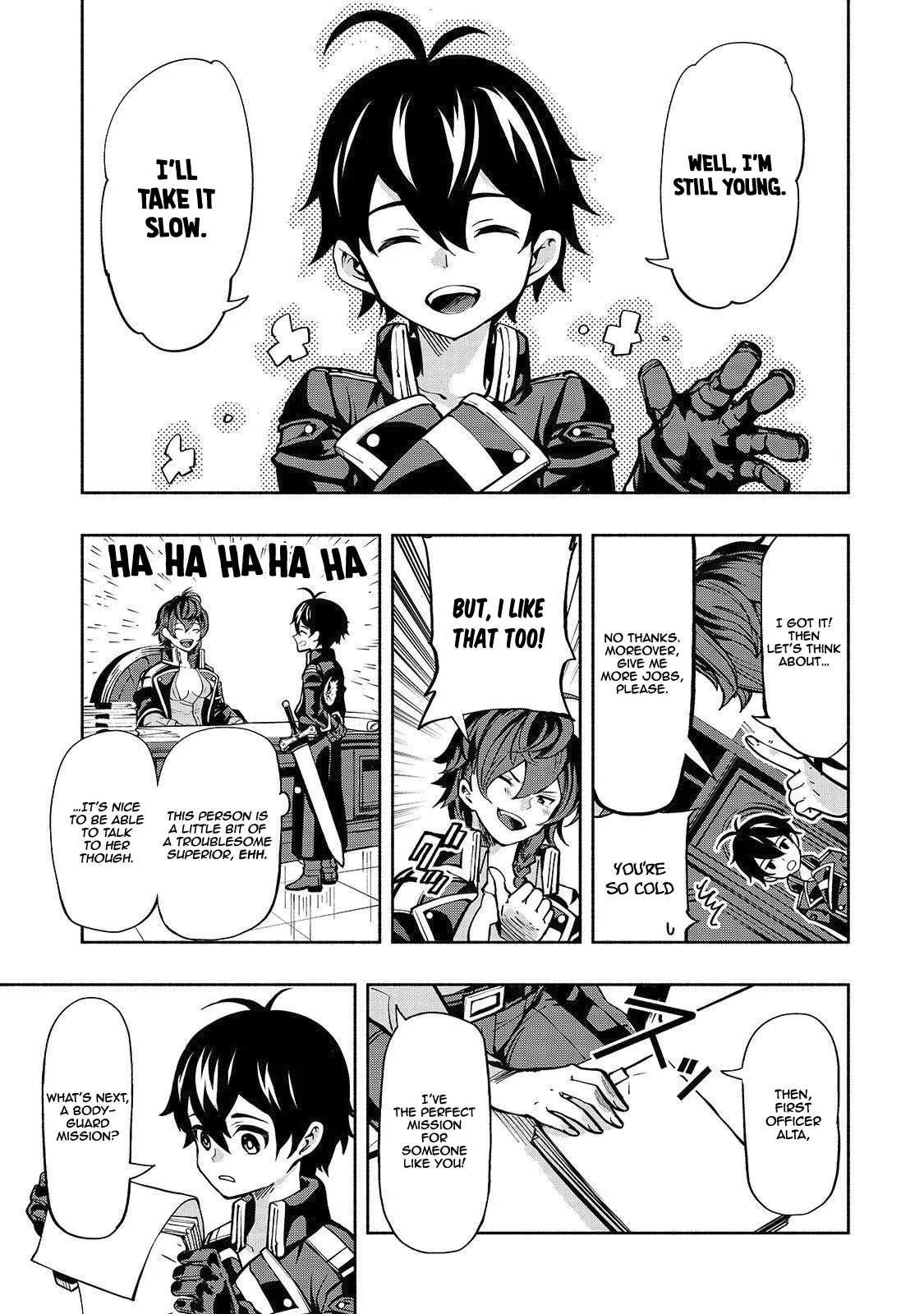 The Reincarnated 「Sword Saint」 Wants to Take it Easy Chapter 1 page 12 - Chapter 1: 《Sword Saint》's Bodyguard