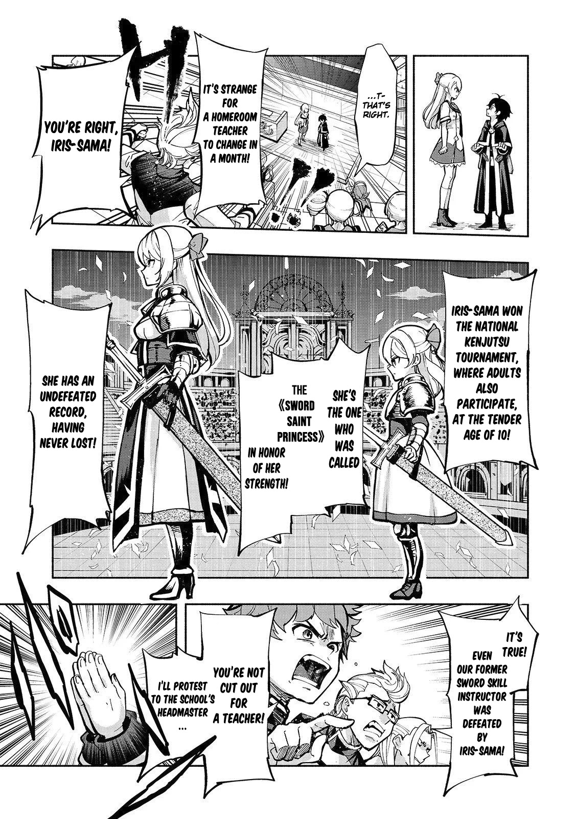 The Reincarnated 「Sword Saint」 Wants to Take it Easy Chapter 1 page 22 - Chapter 1: 《Sword Saint》's Bodyguard