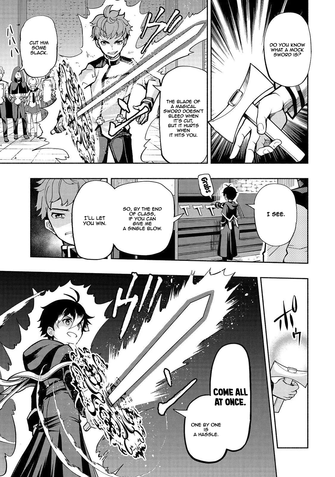 The Reincarnated 「Sword Saint」 Wants to Take it Easy Chapter 1 page 24 - Chapter 1: 《Sword Saint》's Bodyguard