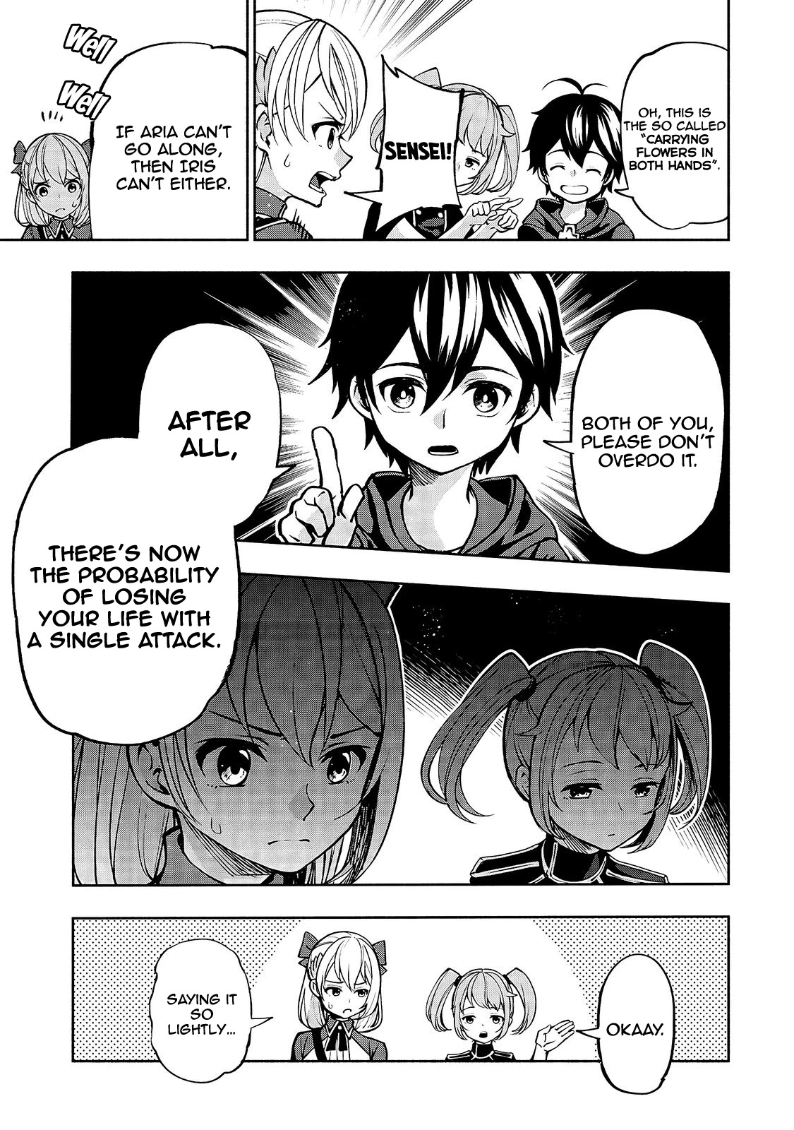 The Reincarnated 「Sword Saint」 Wants to Take it Easy Chapter 12 page 17 - Chapter 12: Creeping disquet