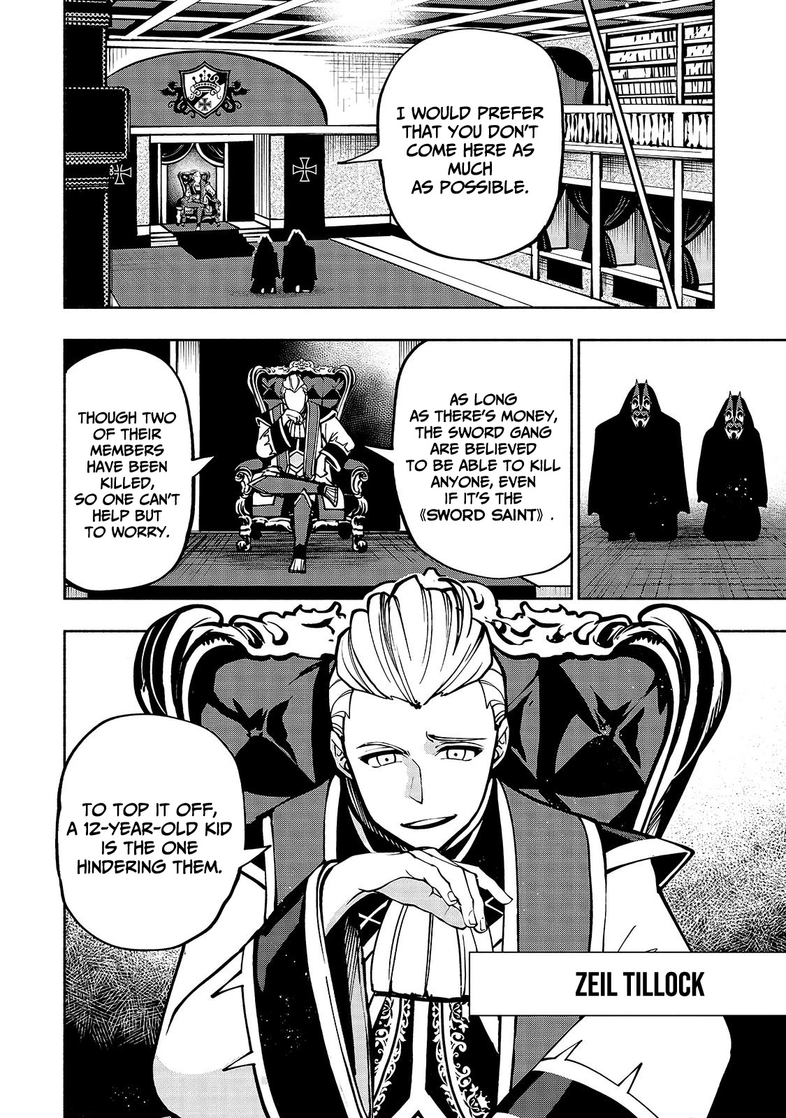 The Reincarnated 「Sword Saint」 Wants to Take it Easy Chapter 12 page 7 - Chapter 12: Creeping disquet