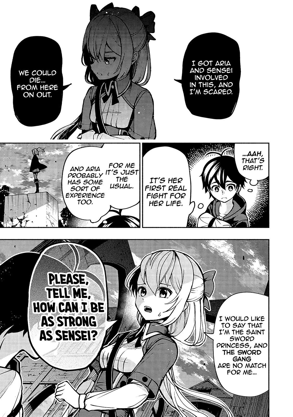 The Reincarnated 「Sword Saint」 Wants to Take it Easy Chapter 13 page 12 - Chapter 13: Something worth protecting