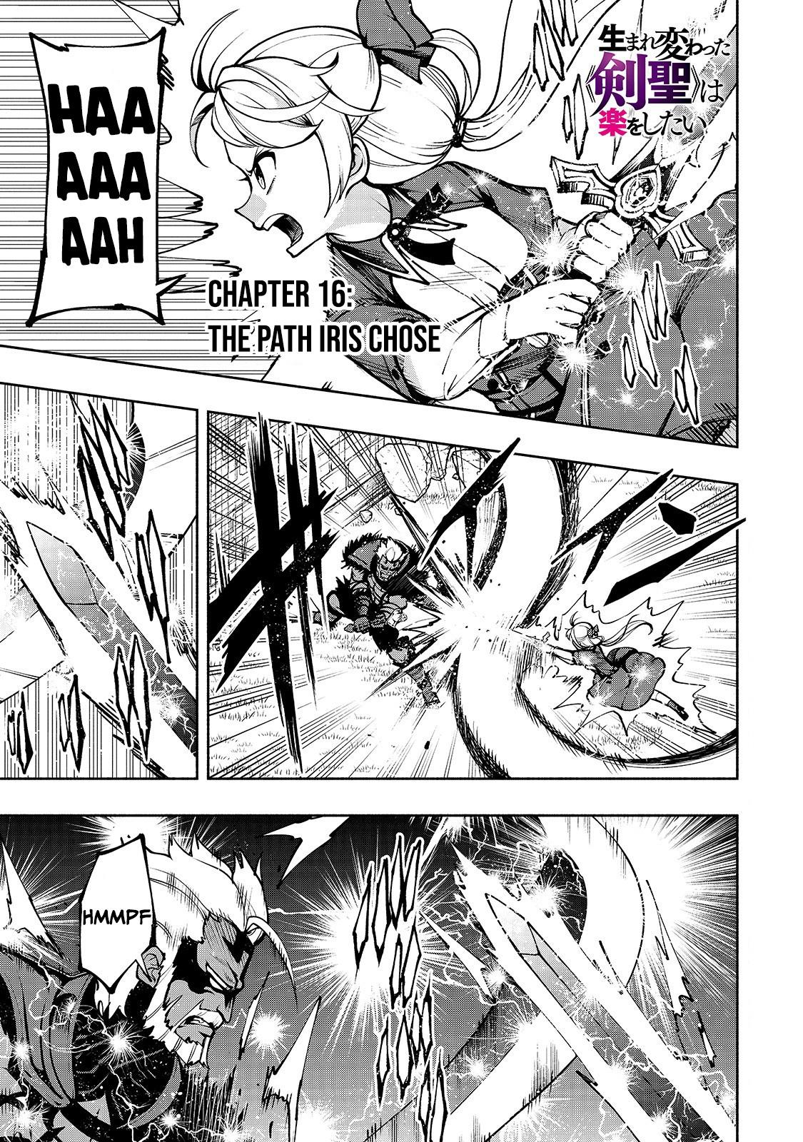 The Reincarnated 「Sword Saint」 Wants to Take it Easy Chapter 16 page 2 - Chapter 16: The path Iris chose