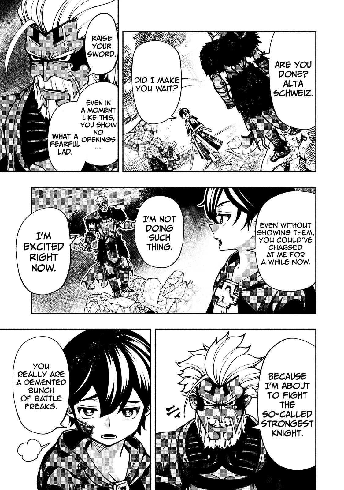 The Reincarnated 「Sword Saint」 Wants to Take it Easy Chapter 17 page 9 - Chapter 17