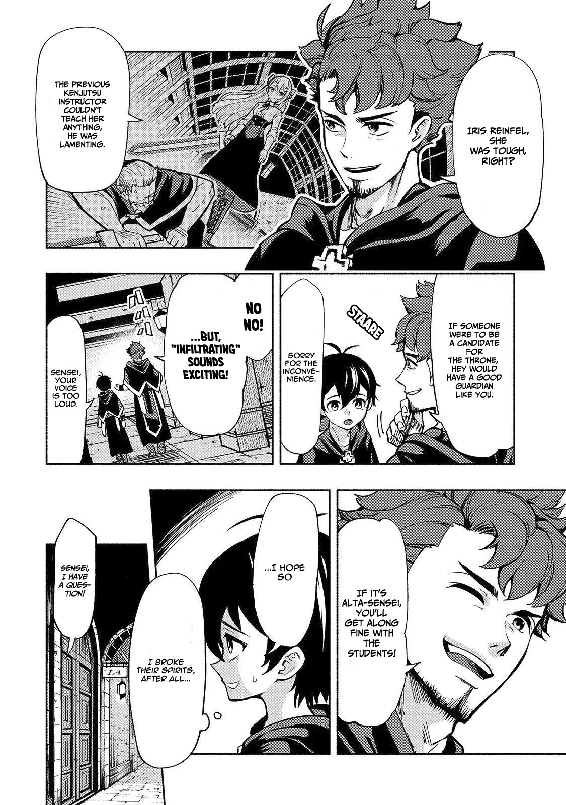 The Reincarnated 「Sword Saint」 Wants to Take it Easy Chapter 2 page 4 - Chapter 2: Fight's Condition