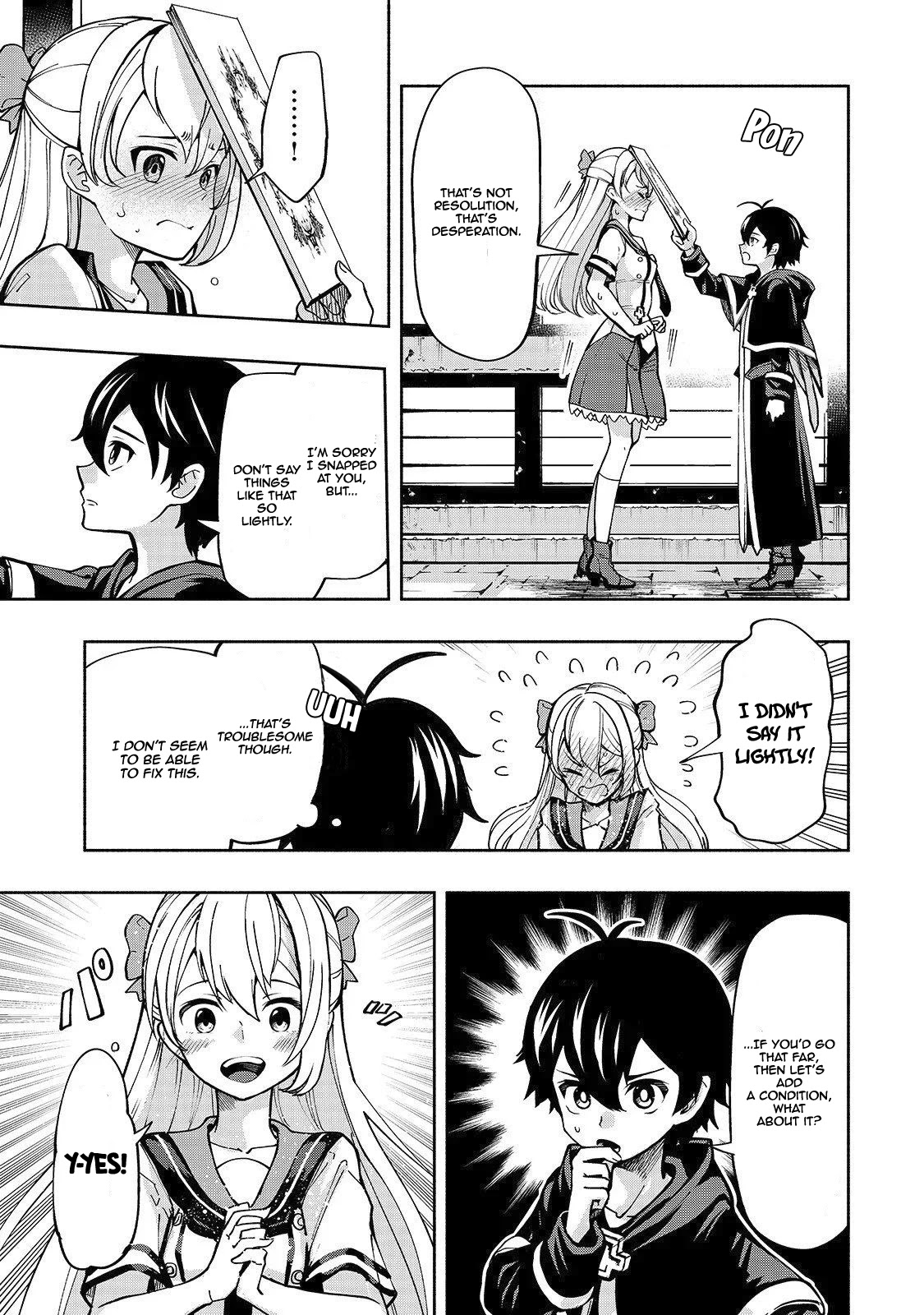The Reincarnated 「Sword Saint」 Wants to Take it Easy Chapter 2 page 9 - Chapter 2: Fight's Condition