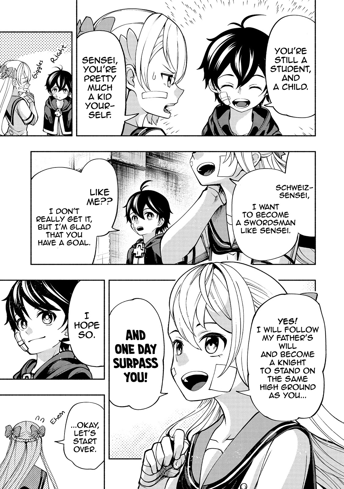 The Reincarnated 「Sword Saint」 Wants to Take it Easy Chapter 20 page 14 - Chapter 20: Until the day become the strongest knight of all [END]
