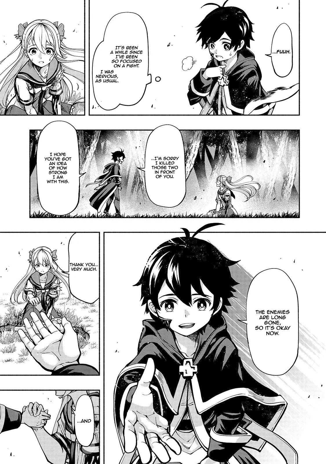 The Reincarnated 「Sword Saint」 Wants to Take it Easy Chapter 3 page 13 - Chapter 3: 《Kenkakushuu》