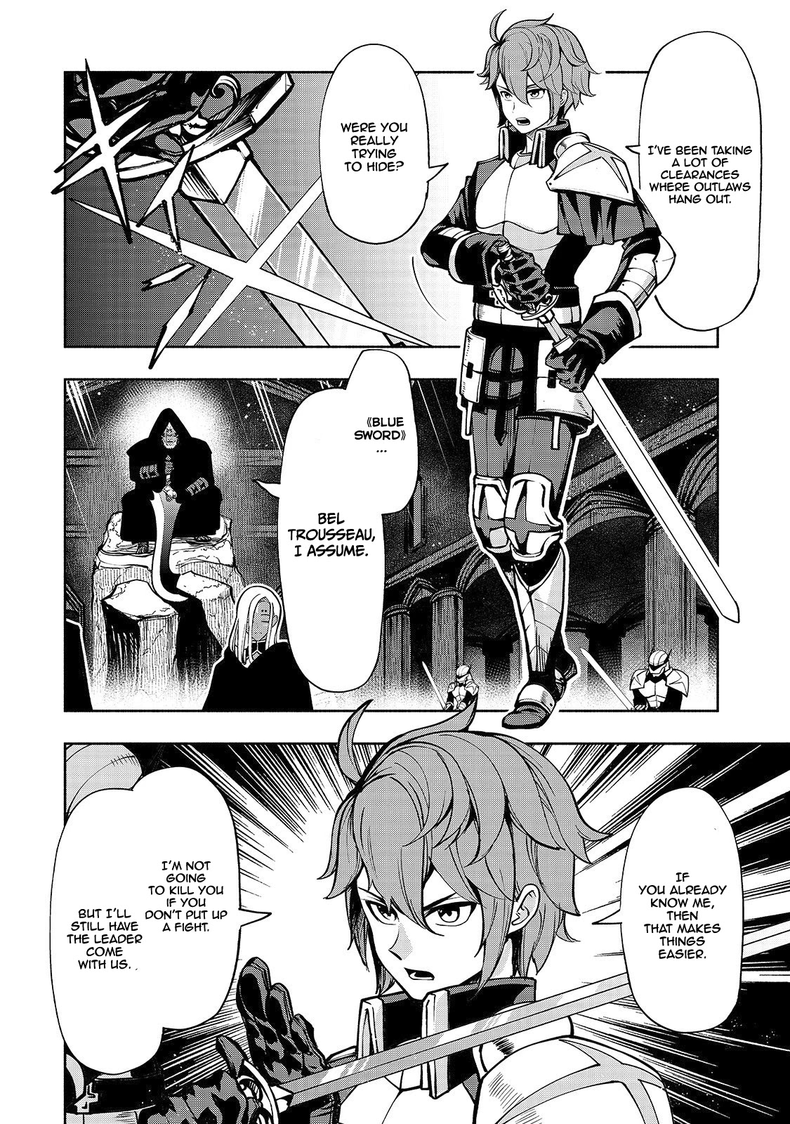 The Reincarnated 「Sword Saint」 Wants to Take it Easy Chapter 4 page 14 - Chapter 4: The 《Blue Sword》