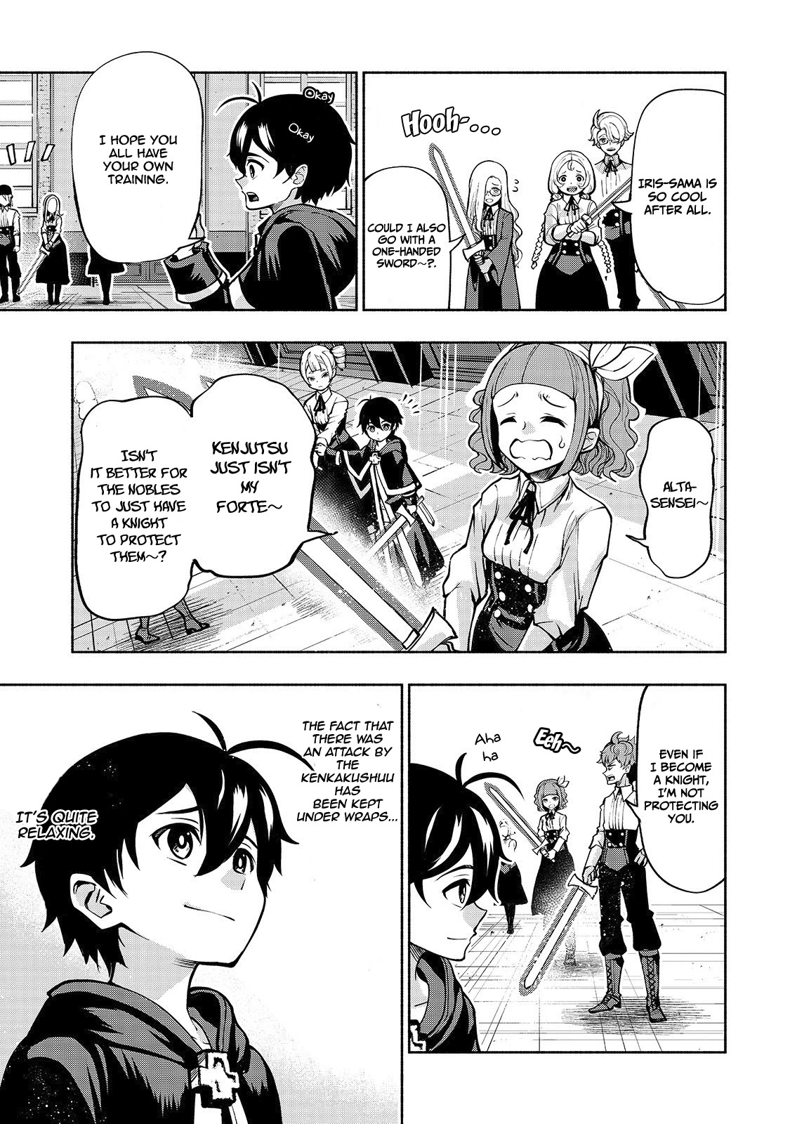 The Reincarnated 「Sword Saint」 Wants to Take it Easy Chapter 4 page 20 - Chapter 4: The 《Blue Sword》