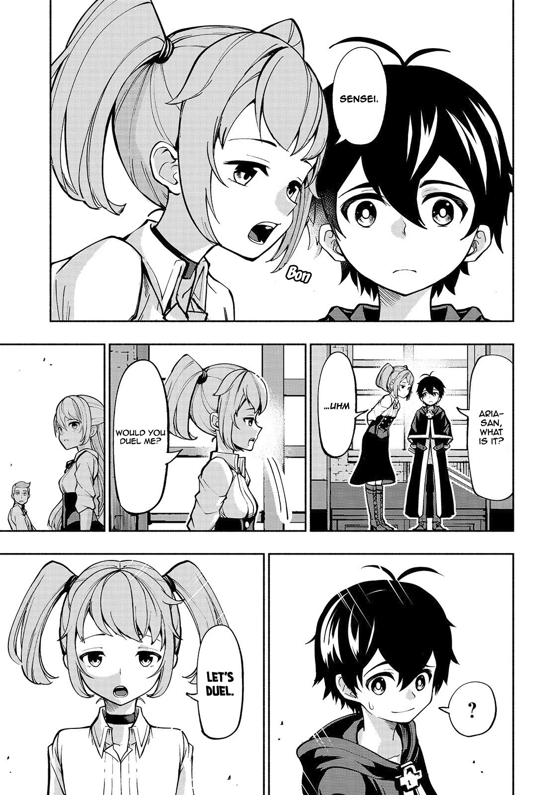 The Reincarnated 「Sword Saint」 Wants to Take it Easy Chapter 4 page 22 - Chapter 4: The 《Blue Sword》