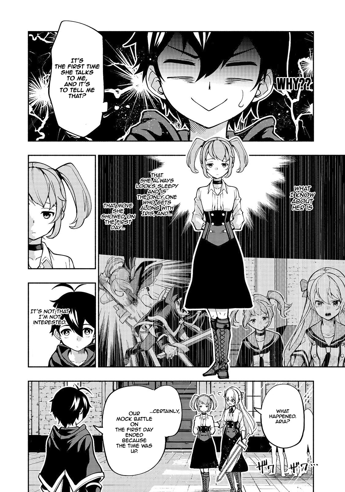 The Reincarnated 「Sword Saint」 Wants to Take it Easy Chapter 4 page 23 - Chapter 4: The 《Blue Sword》