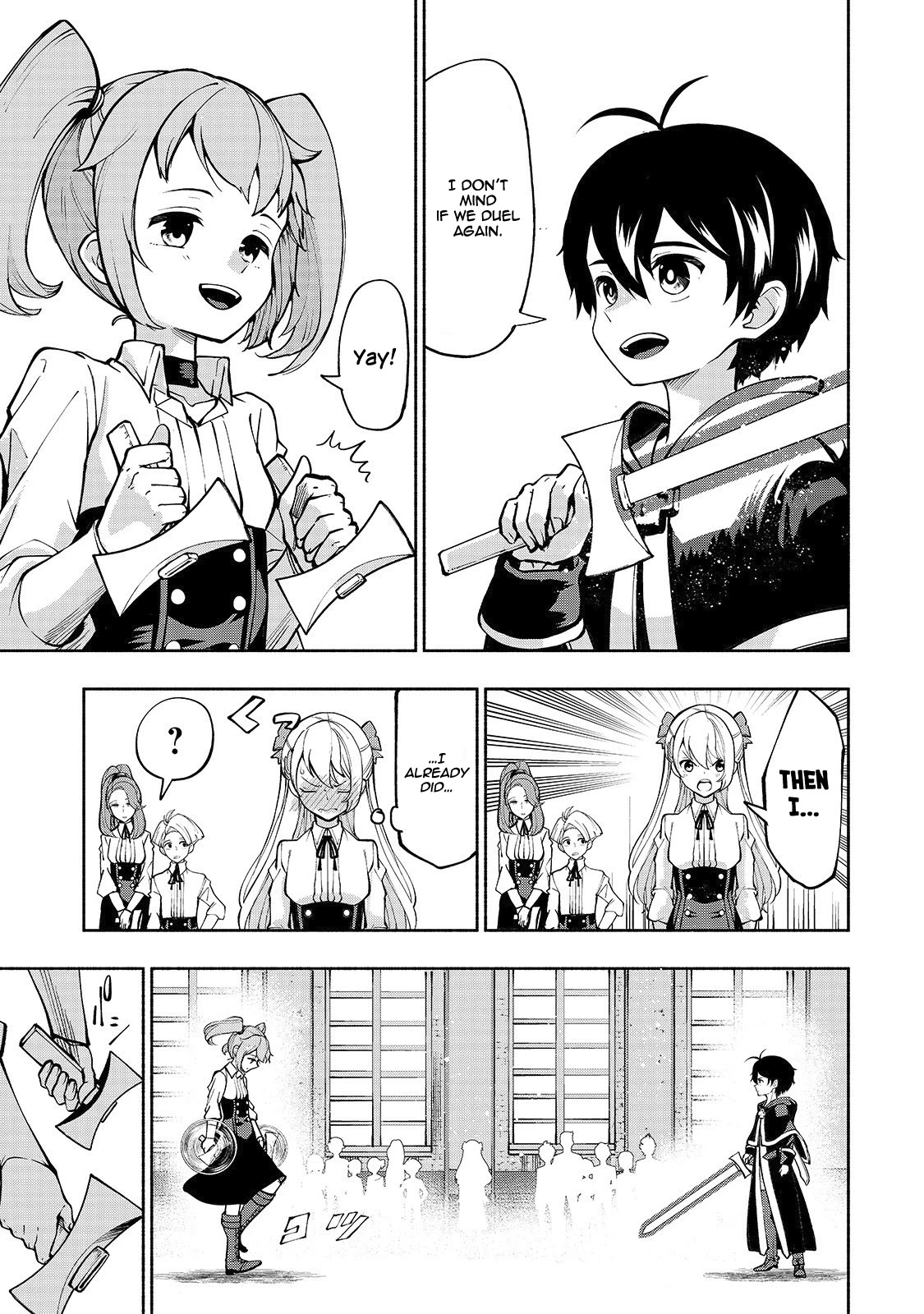 The Reincarnated 「Sword Saint」 Wants to Take it Easy Chapter 4 page 24 - Chapter 4: The 《Blue Sword》