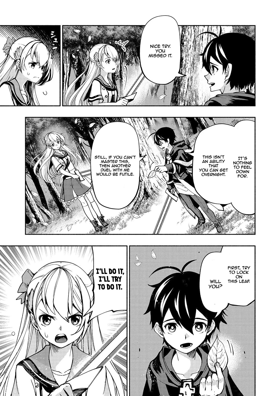 The Reincarnated 「Sword Saint」 Wants to Take it Easy Chapter 5 page 21 - Chapter 5: Training Time