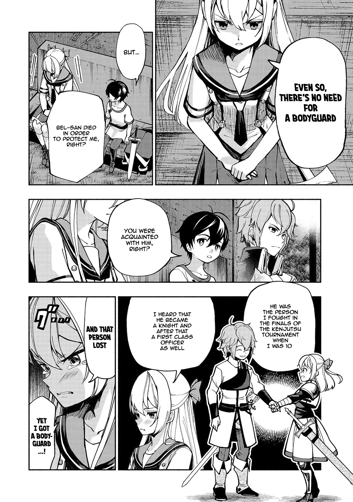 The Reincarnated 「Sword Saint」 Wants to Take it Easy Chapter 8 page 7 - Chapter 8: In Order To Get Stronger
