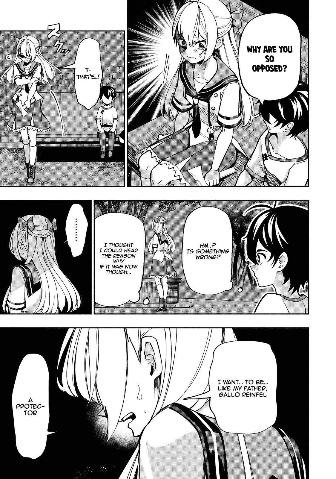 The Reincarnated 「Sword Saint」 Wants to Take it Easy Chapter 8 page 8 - Chapter 8: In Order To Get Stronger