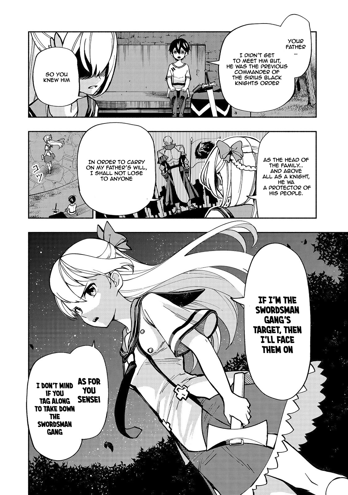 The Reincarnated 「Sword Saint」 Wants to Take it Easy Chapter 8 page 9 - Chapter 8: In Order To Get Stronger