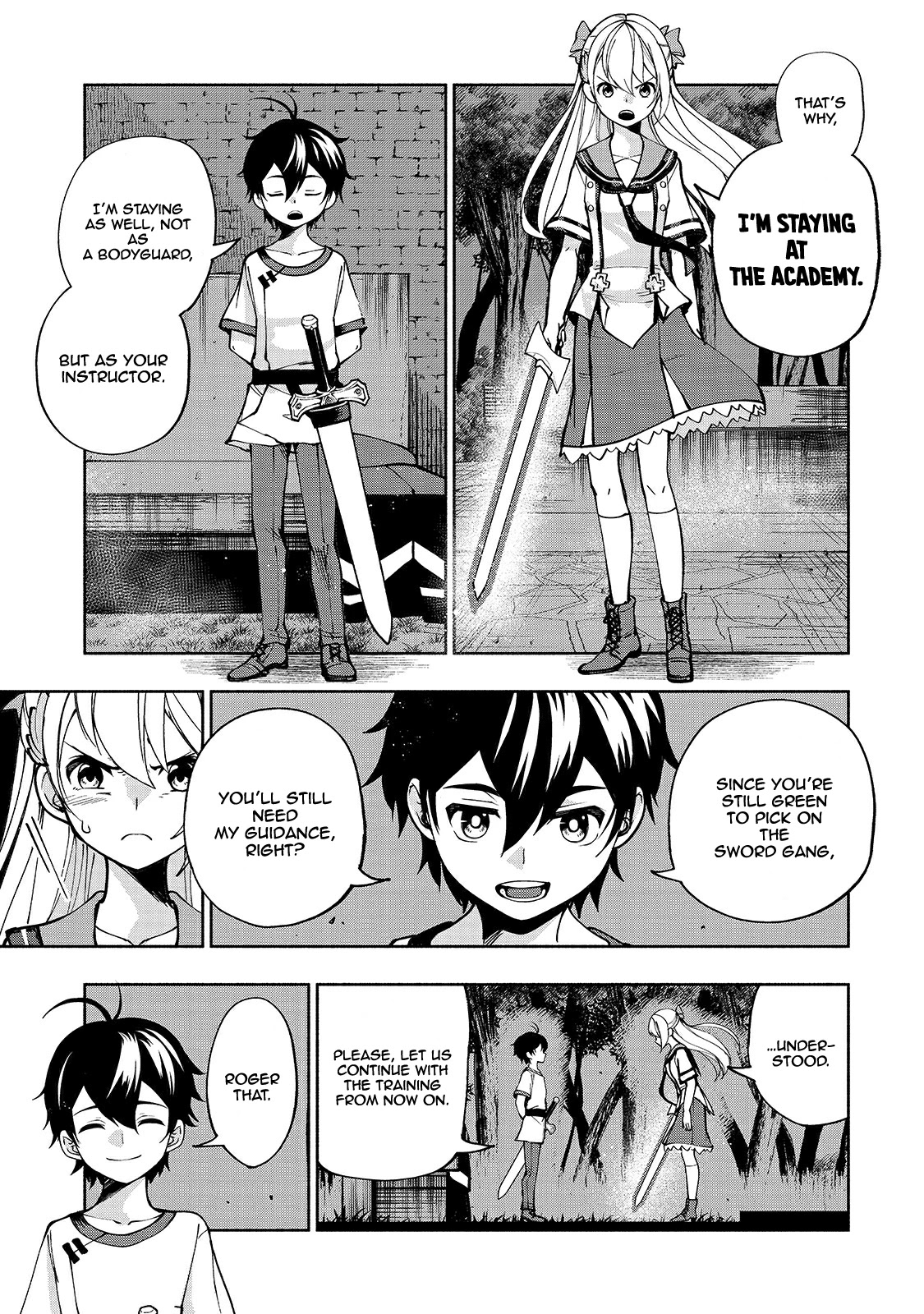 The Reincarnated 「Sword Saint」 Wants to Take it Easy Chapter 9 page 8 - Chapter 9: Power Beyond Hesitation