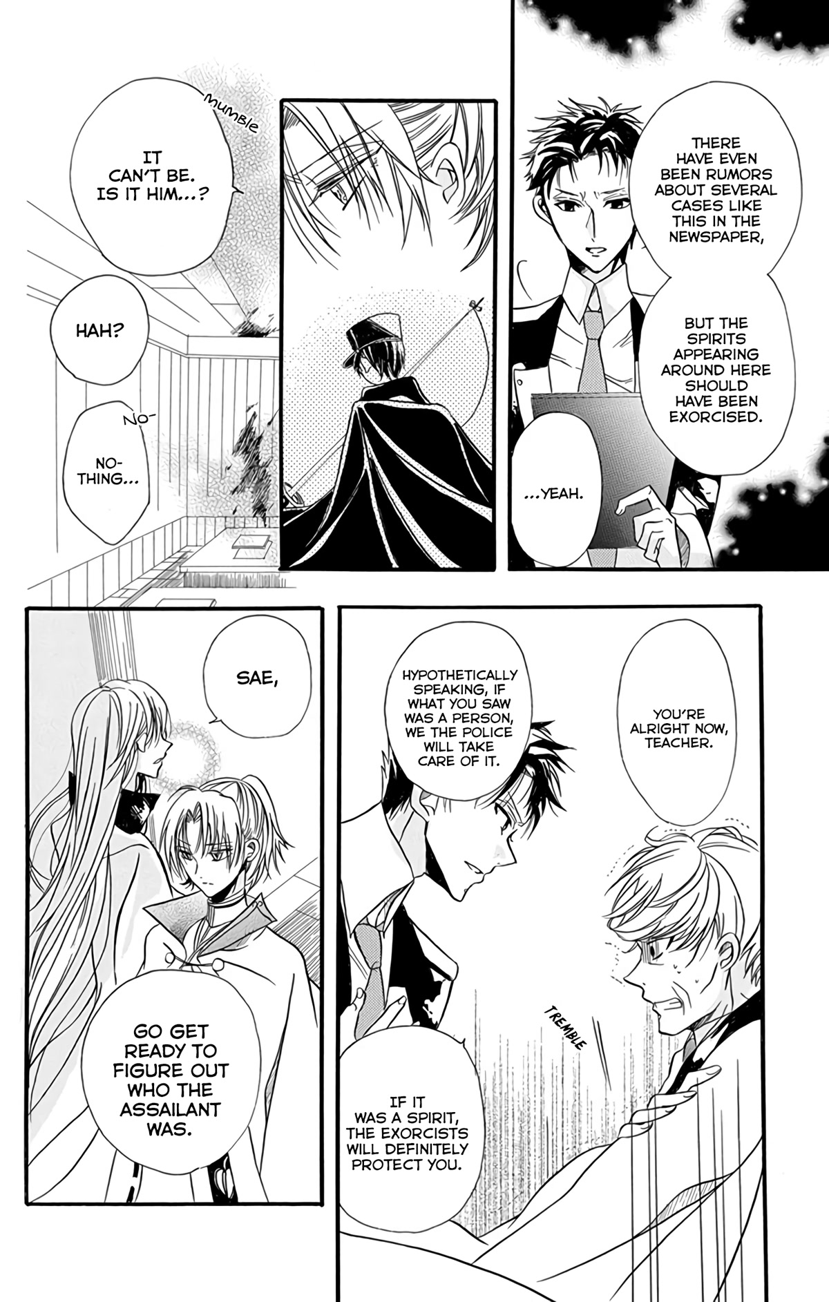 The Reincarnated Villainess' Dark History Chapter 3.5 page 26 - Chapter 3.5: Oneshot: Ghost-seeing School Boys
