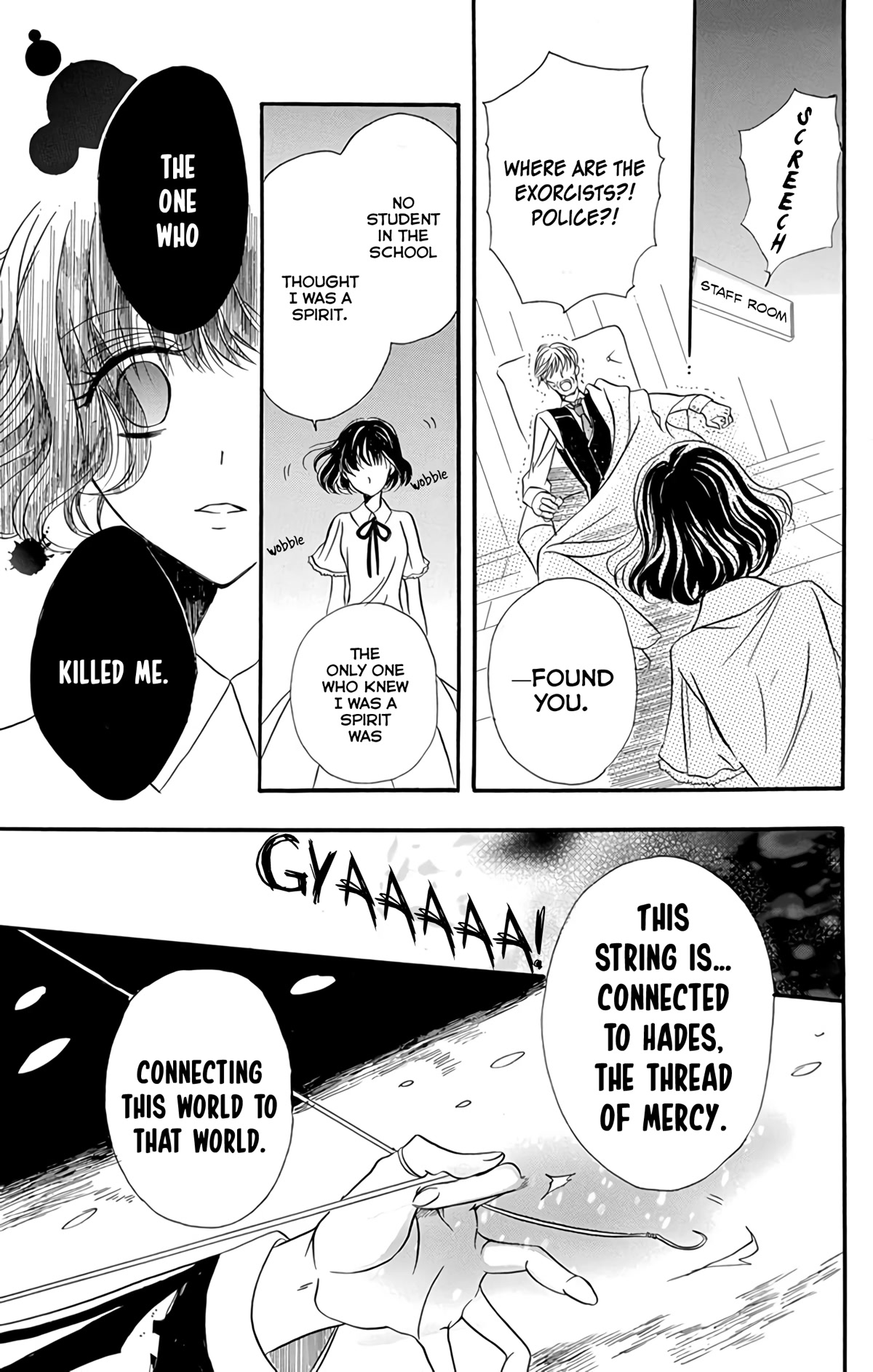 The Reincarnated Villainess' Dark History Chapter 3.5 page 35 - Chapter 3.5: Oneshot: Ghost-seeing School Boys
